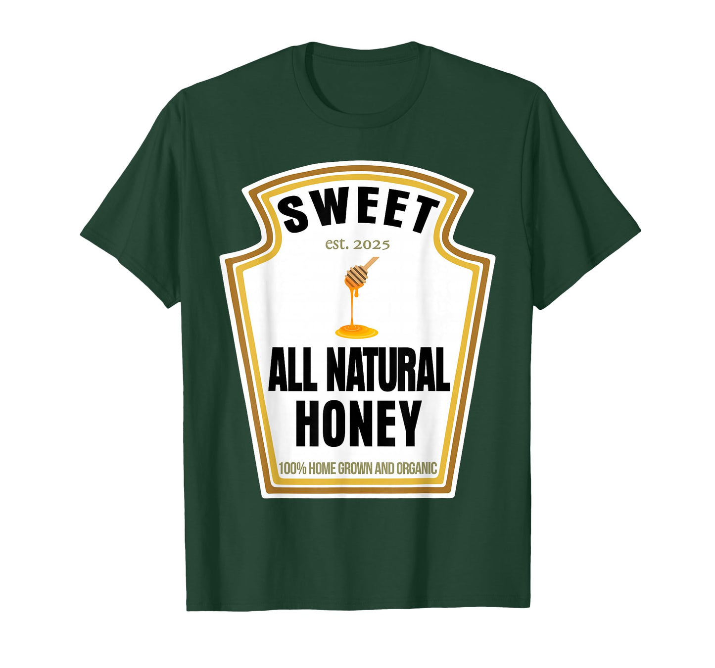 Sweet Natural Honey Condiment Spice Costume Party Matching T-Shirt