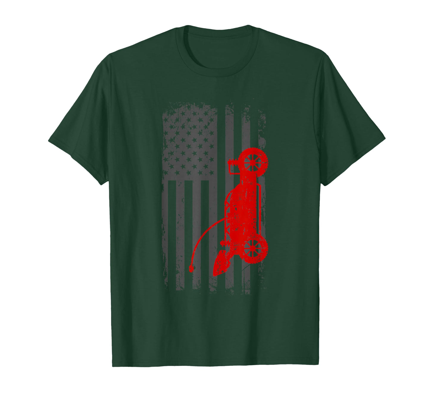 Distressed RC Car American Flag Racing Racers Patriotic Gift T-Shirt