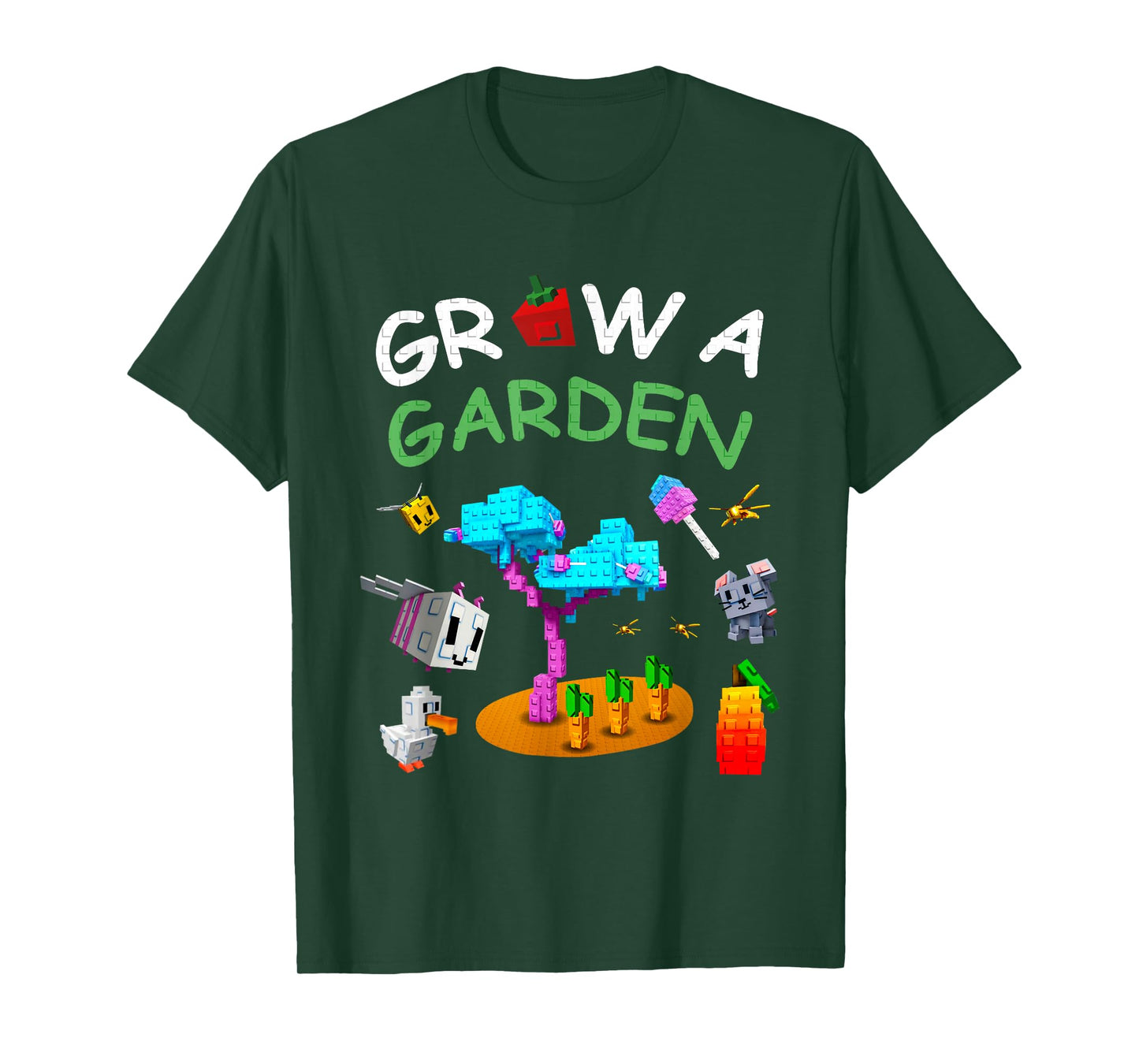 Grow A Garden Funny Candy Blossom T-Shirt