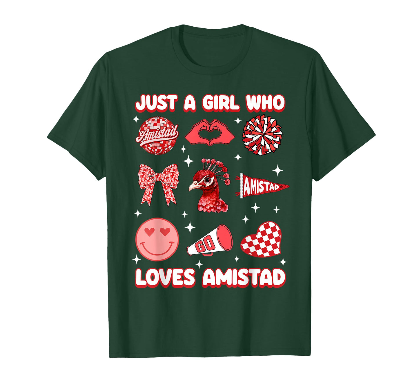 Just A Girl Who Loves Amistad House of Friendship T-Shirt
