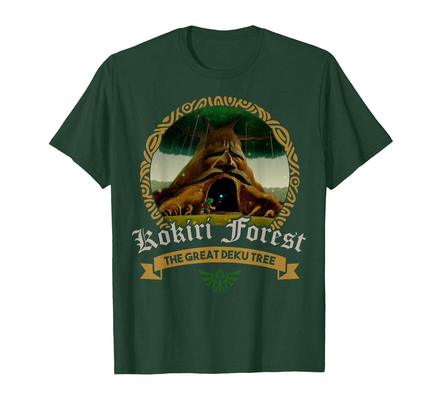 The Legend of Zelda Kokiri Forest The Great Deku Tree T-Shirt