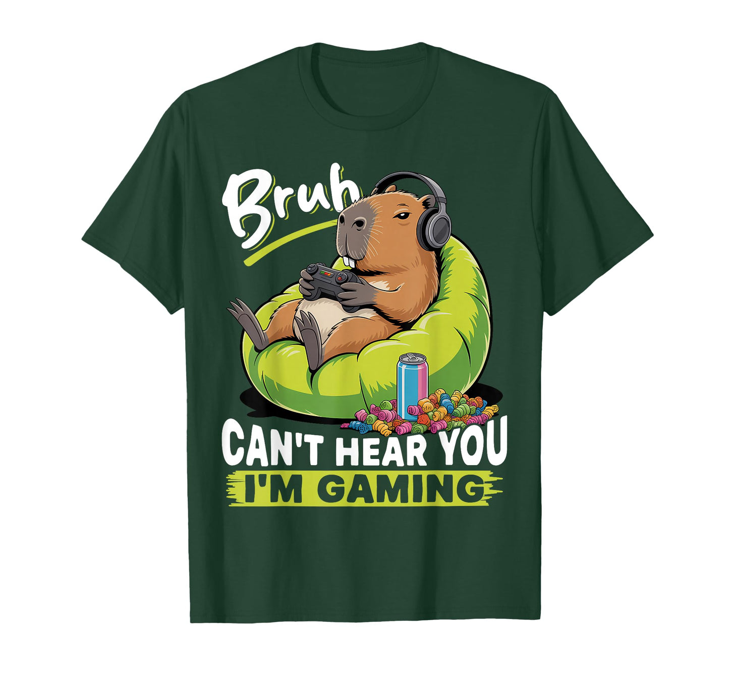 Capybara Gamer Gaming T-Shirt