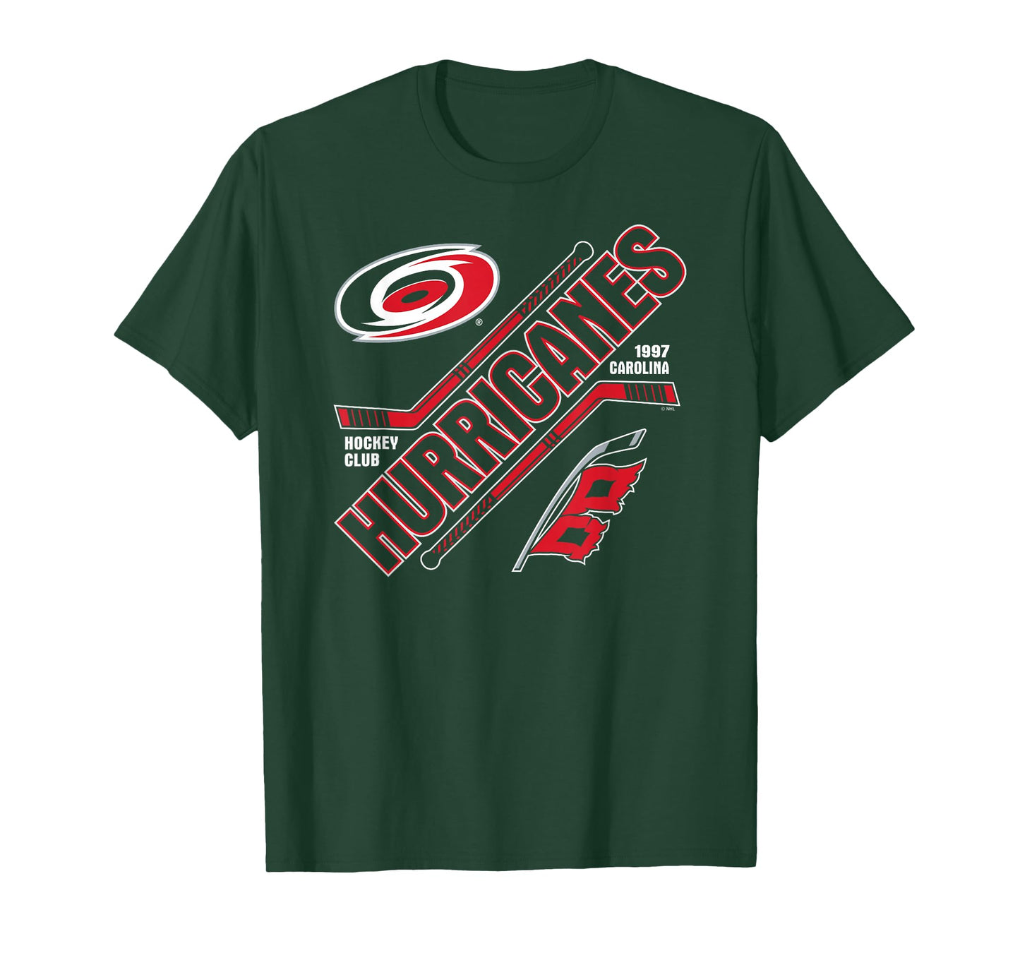 Carolina Hurricanes Force Black Officially Licensed T-Shirt