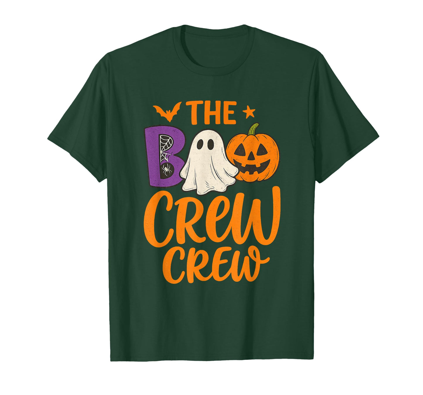 Halloween The Boo Crew Cute Ghost Spooky Family Matching T-Shirt