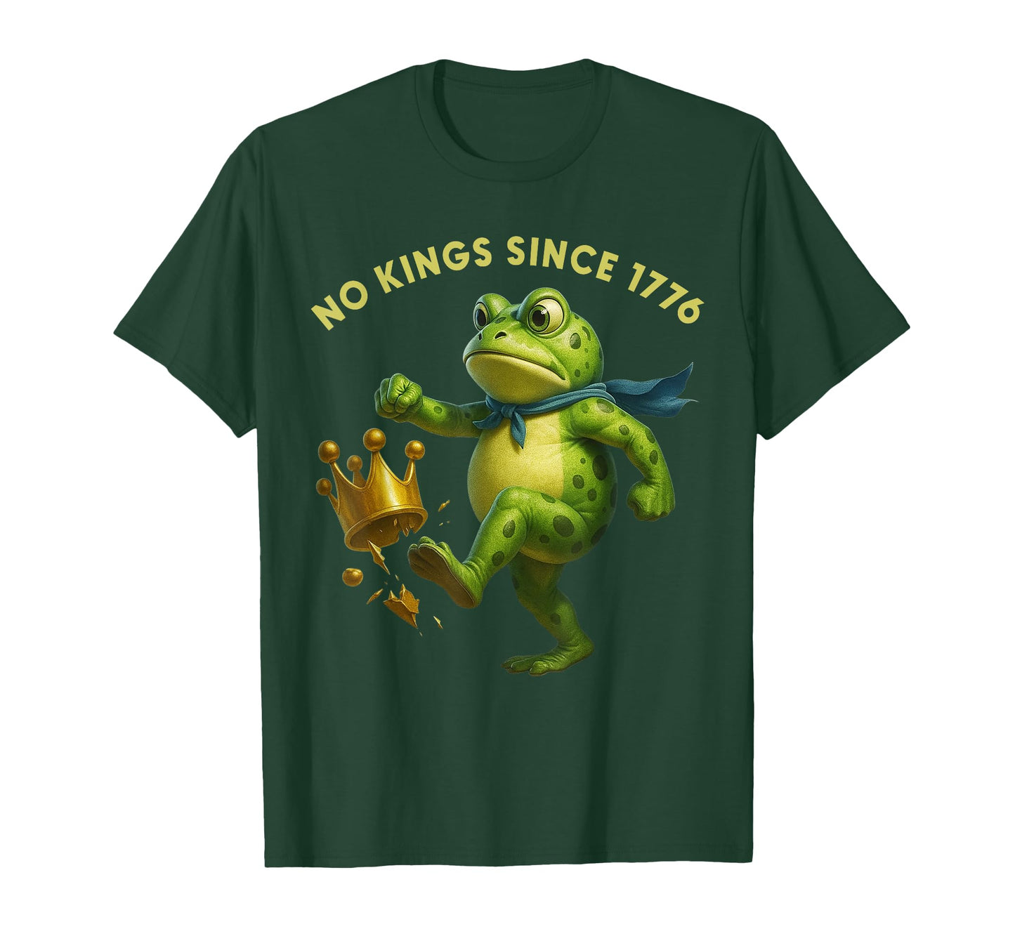 Funny Tee Men Women No Kings Since 1776 T-Shirt
