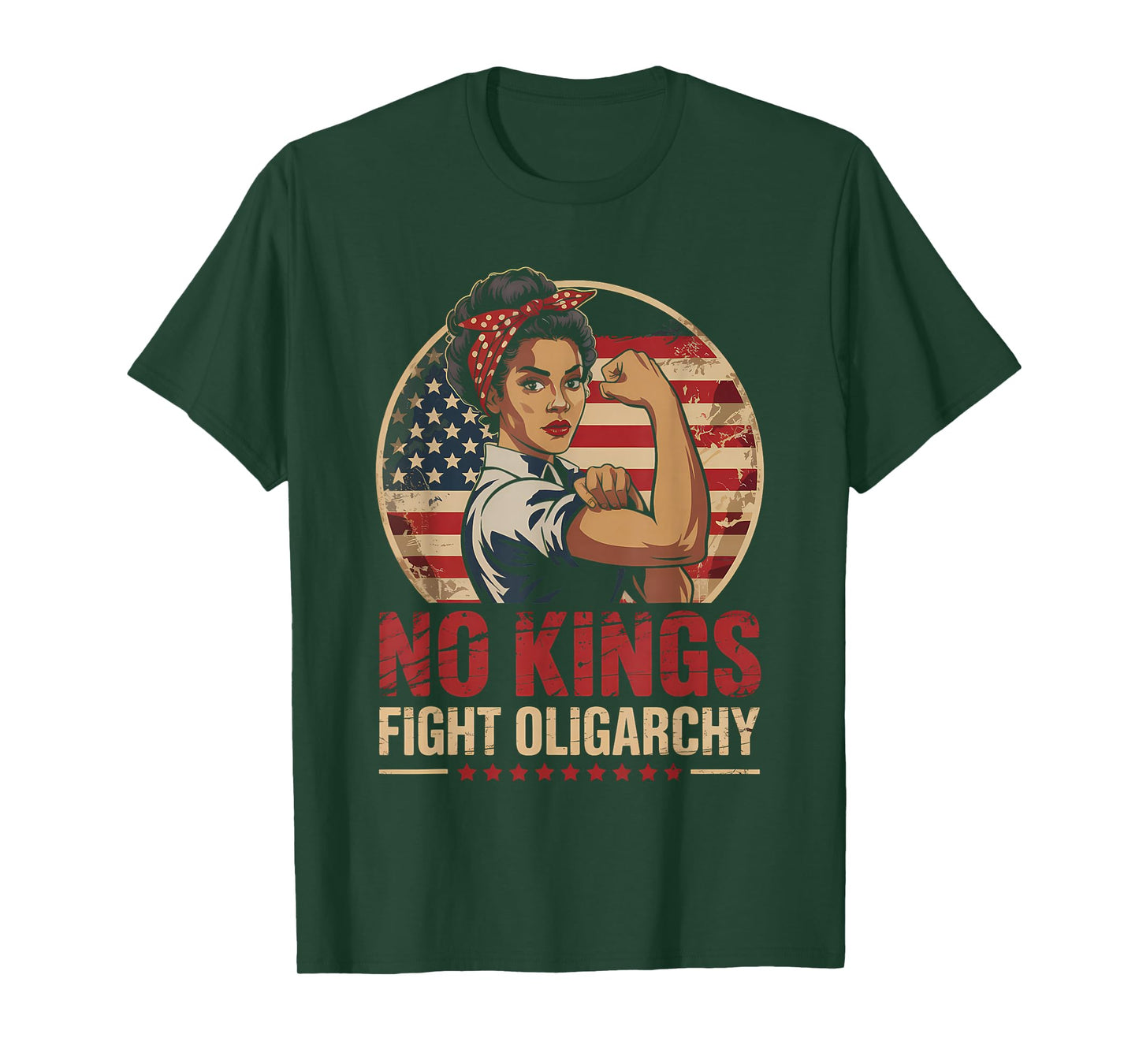 No Kings T Shirt Fight Oligarchy No Kings In America Women T-Shirt