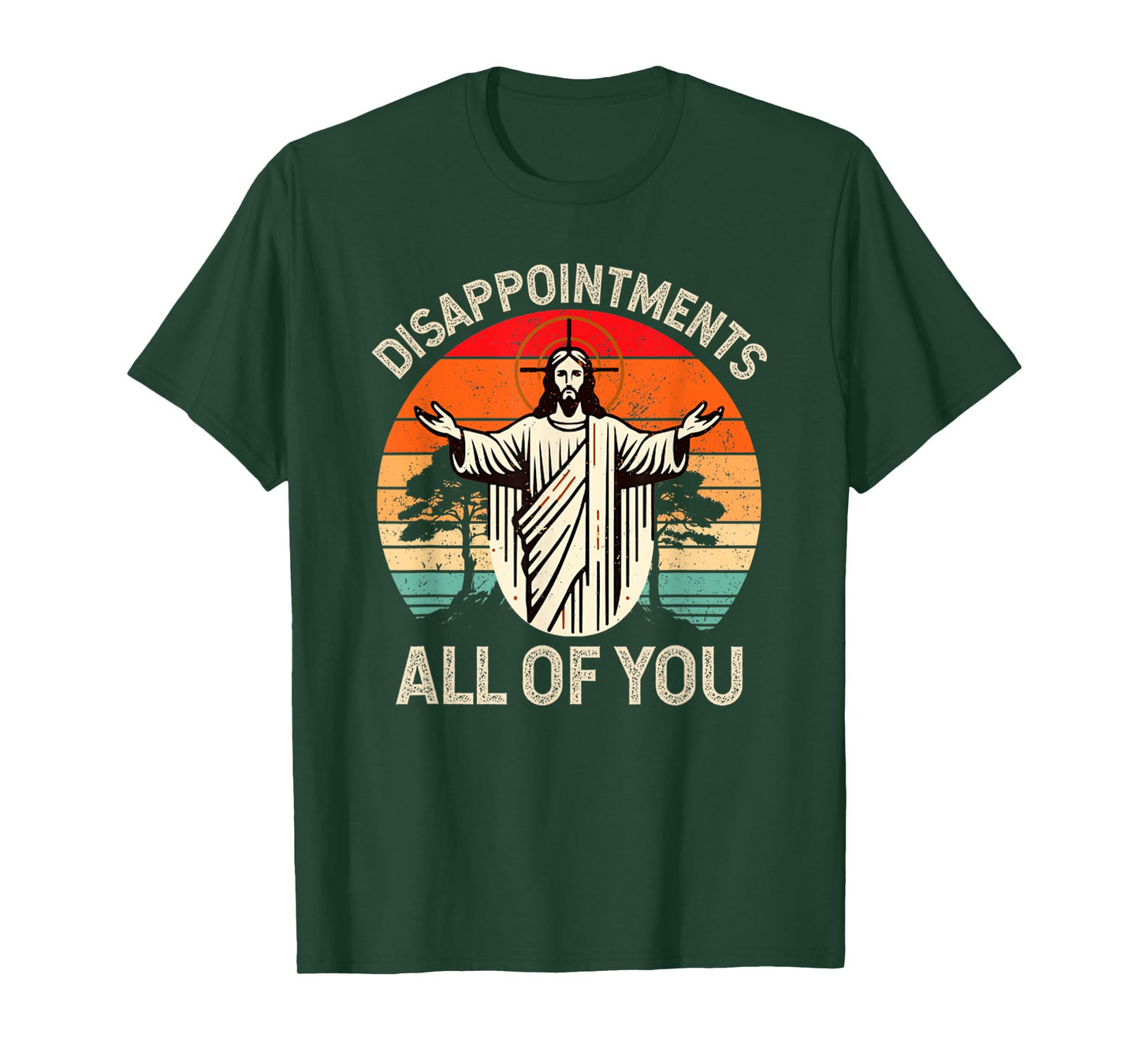 Retro Vintage Disappointment All of You Christian Jesus T-Shirt