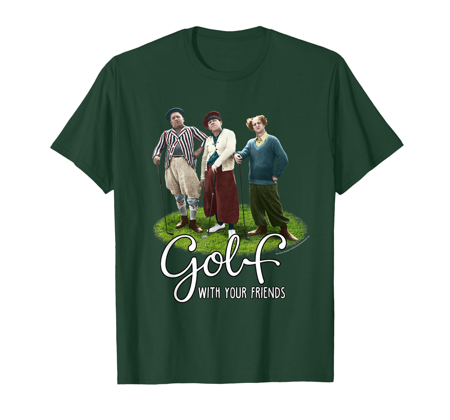 TTS- The Three Stooges Golf With Your Friends T-Shirt
