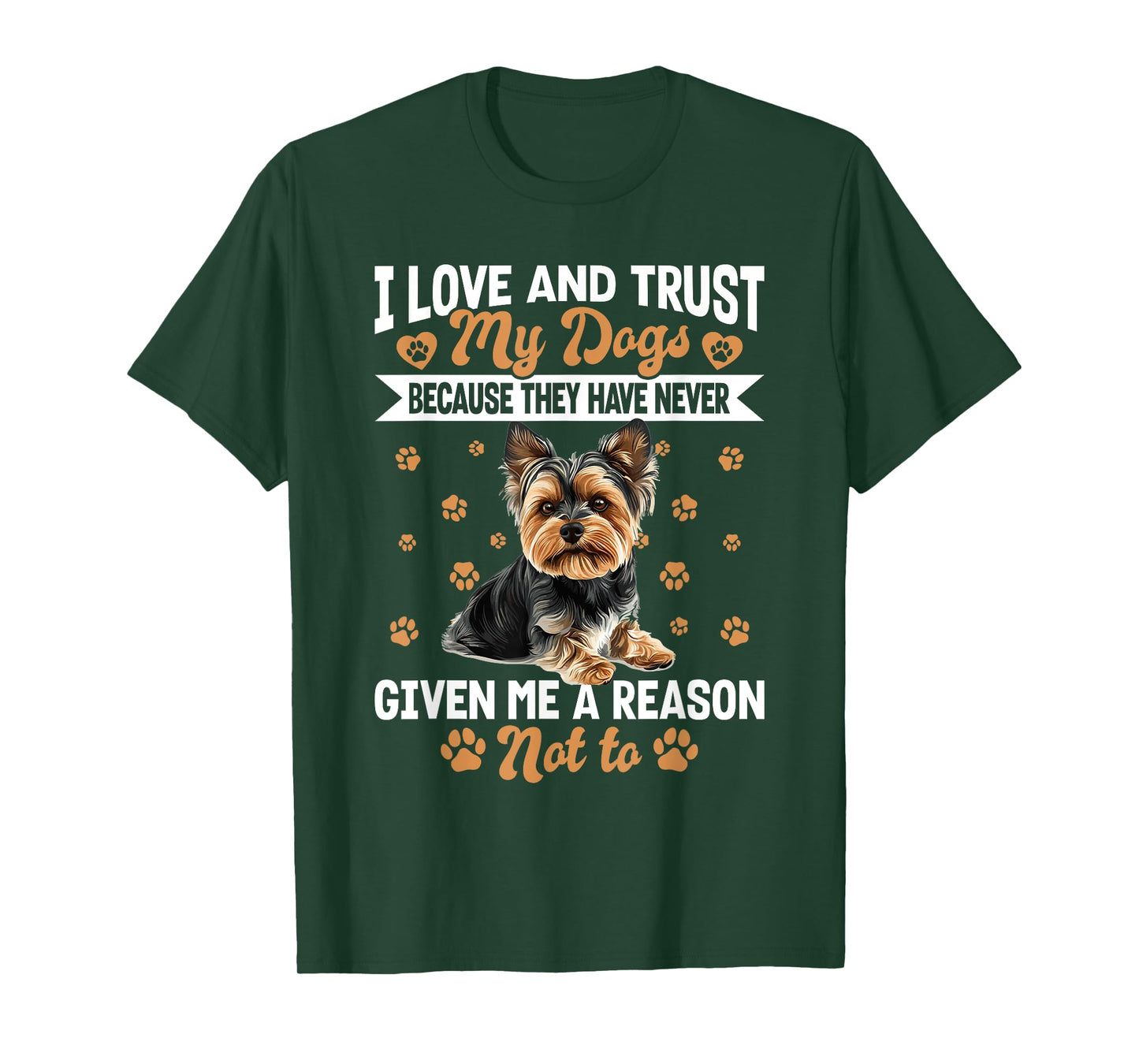 Yorkshire Terrier Yorkie Dog Owner T-Shirt for Men Women Girls Kids