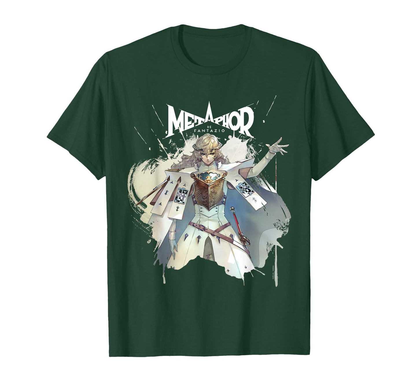 Metaphor: ReFantazio Louis (white logo) ATLUS T-Shirt