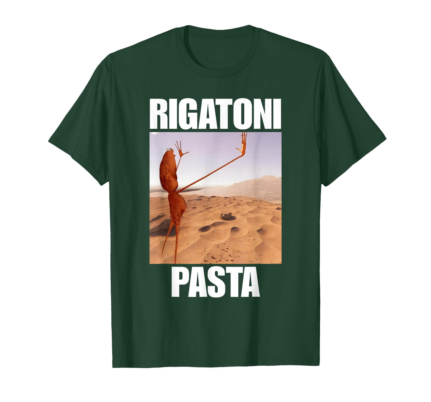 Marcus The Worm Rigatoni Pasta T-Shirt