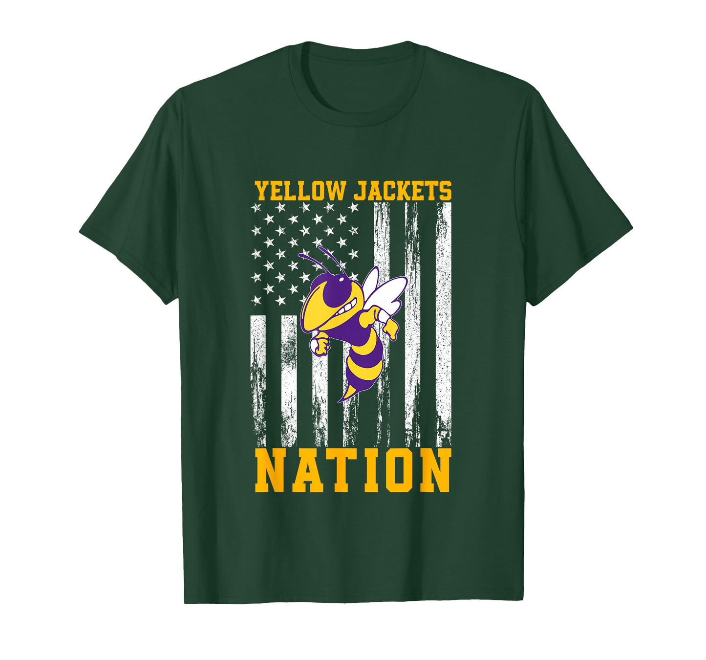 Greenville Yellow Jackets Logo Nation HS T-Shirt