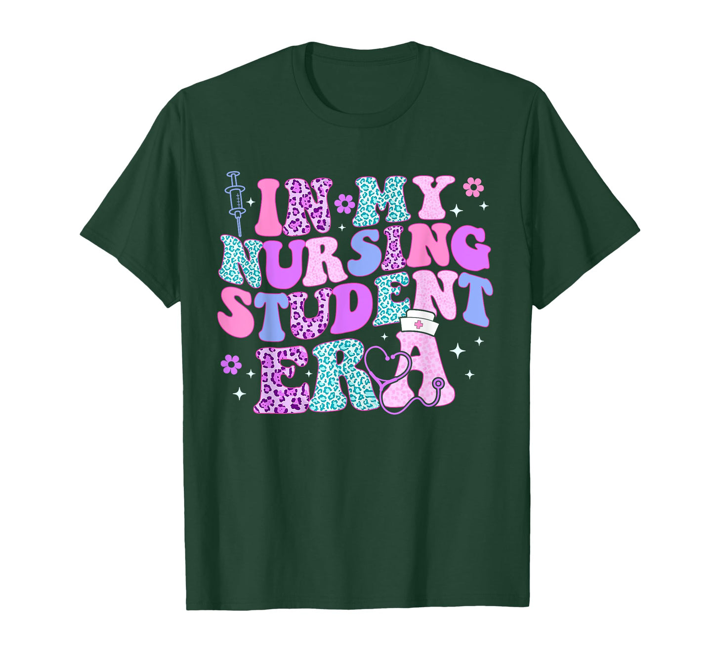 Groovy In My Nursing Student Era Nursing Future Nurse T-Shirt