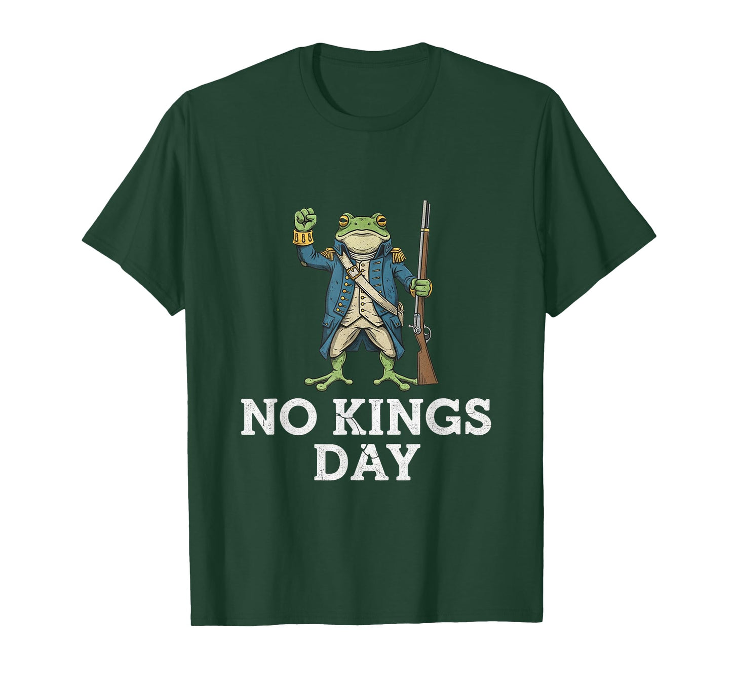 No Kings Day Portland Shirt Frog Protest T-Shirt