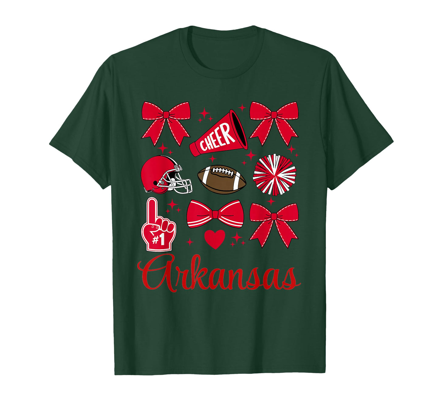 Arkansas Women Toddler Girls Kids Teen Y2K T-Shirt