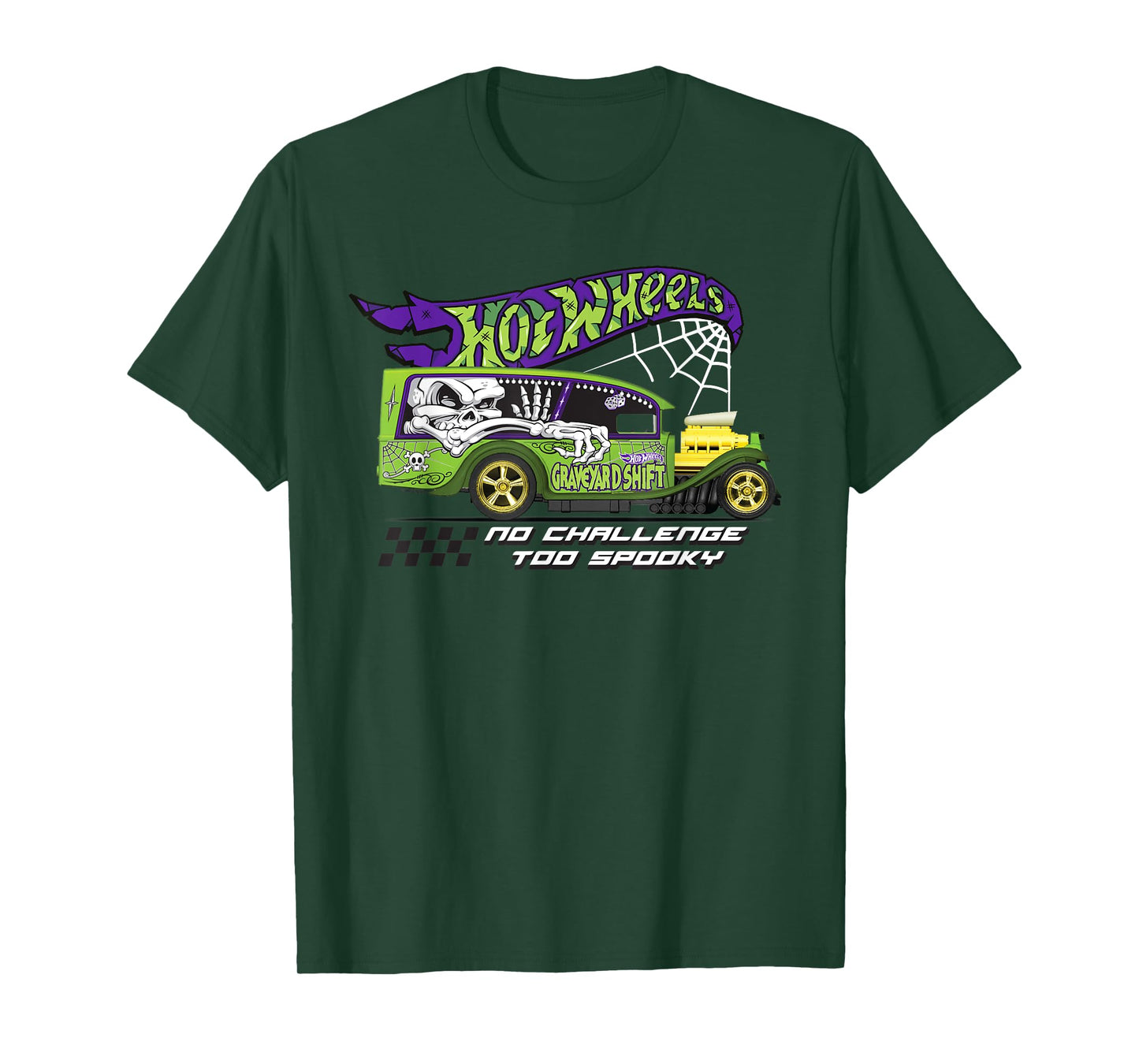 Hot Wheels - No Challenge Too Spooky T-Shirt