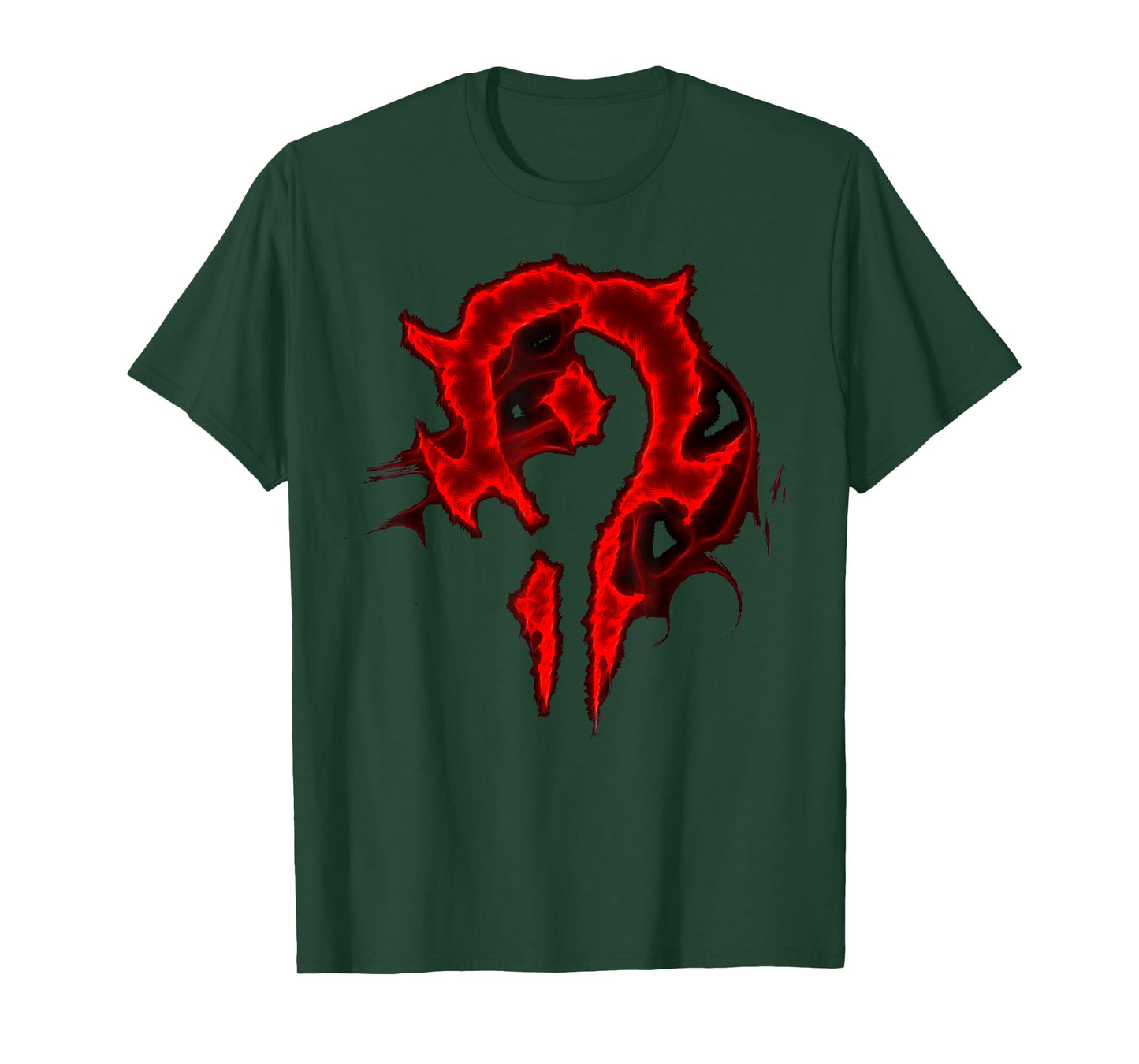 Warcraft Gaming Logo Horde Saturated Epic Crest Gamer T-Shirt