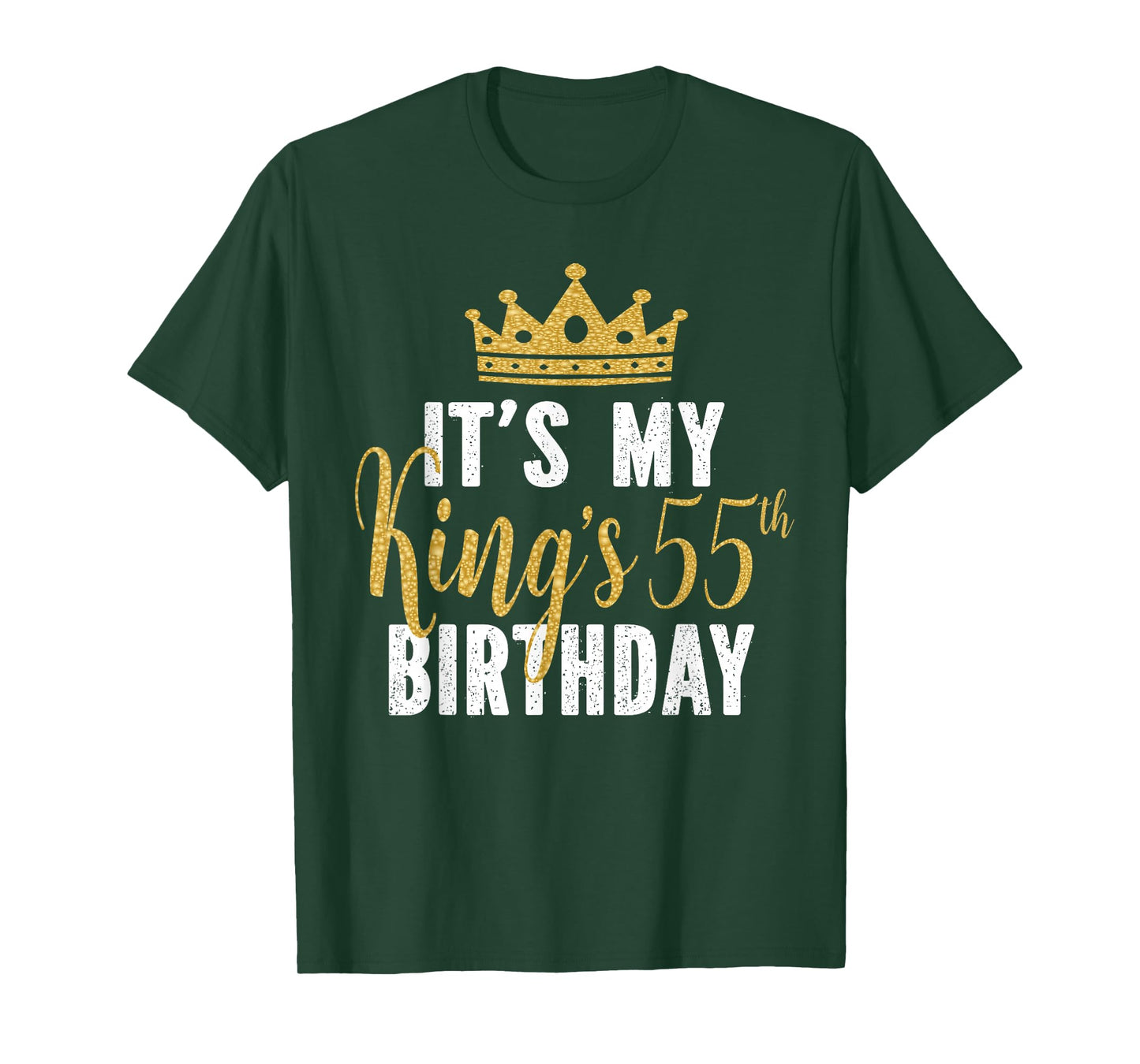 It's My King's 55th Birthday Idea For 55 Years Old Man T-Shirt