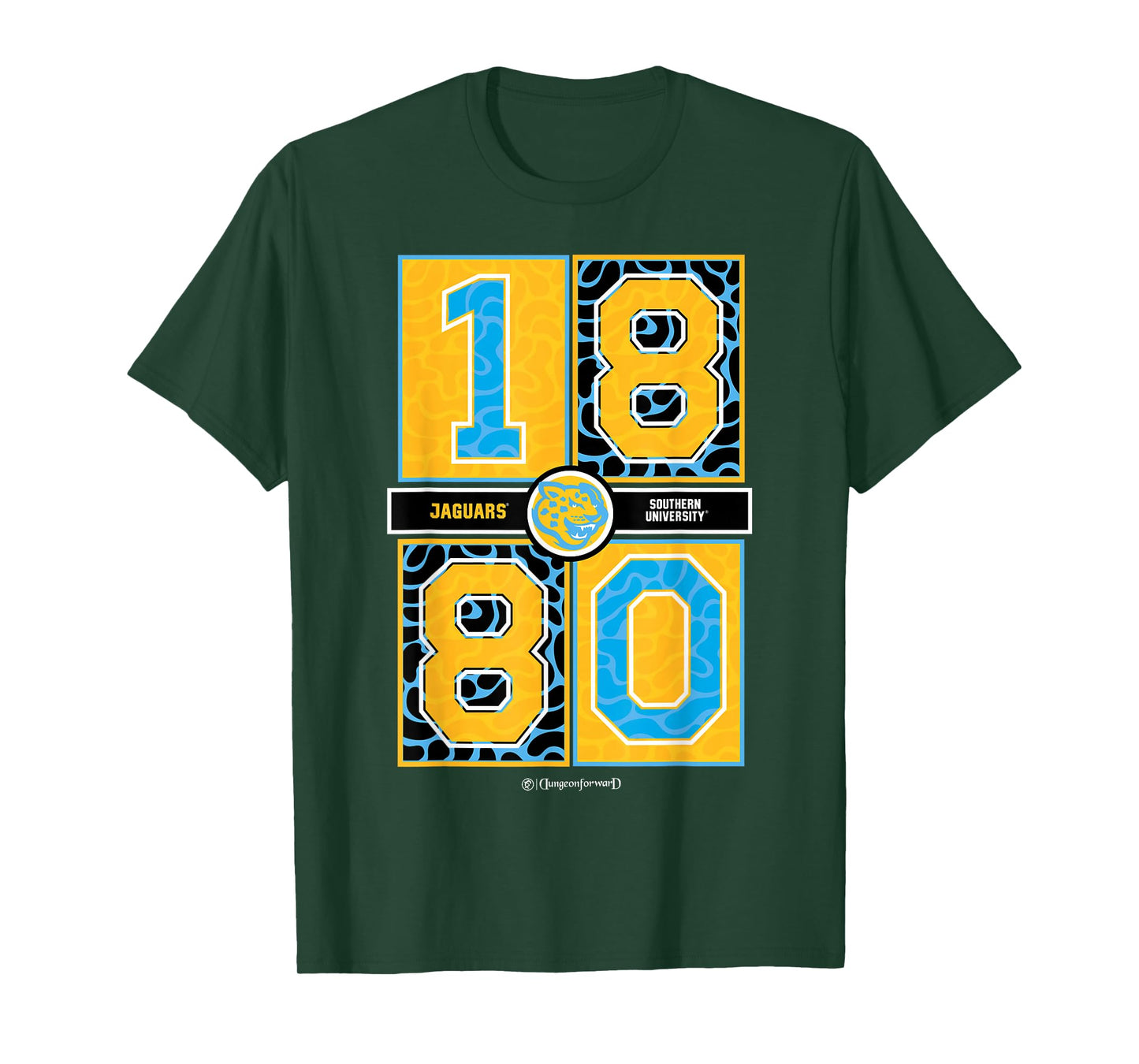 Southern University - Jaguars HBCU Concrete Date T-Shirt