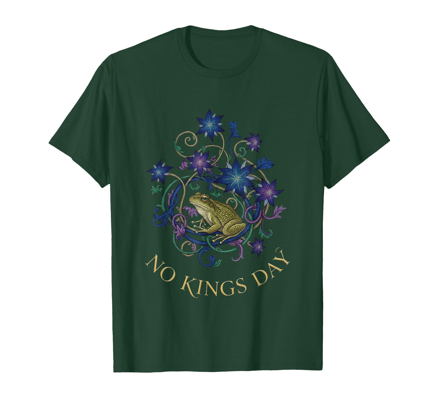 No Kings Day Portland Shirt Frog Protest T-Shirt