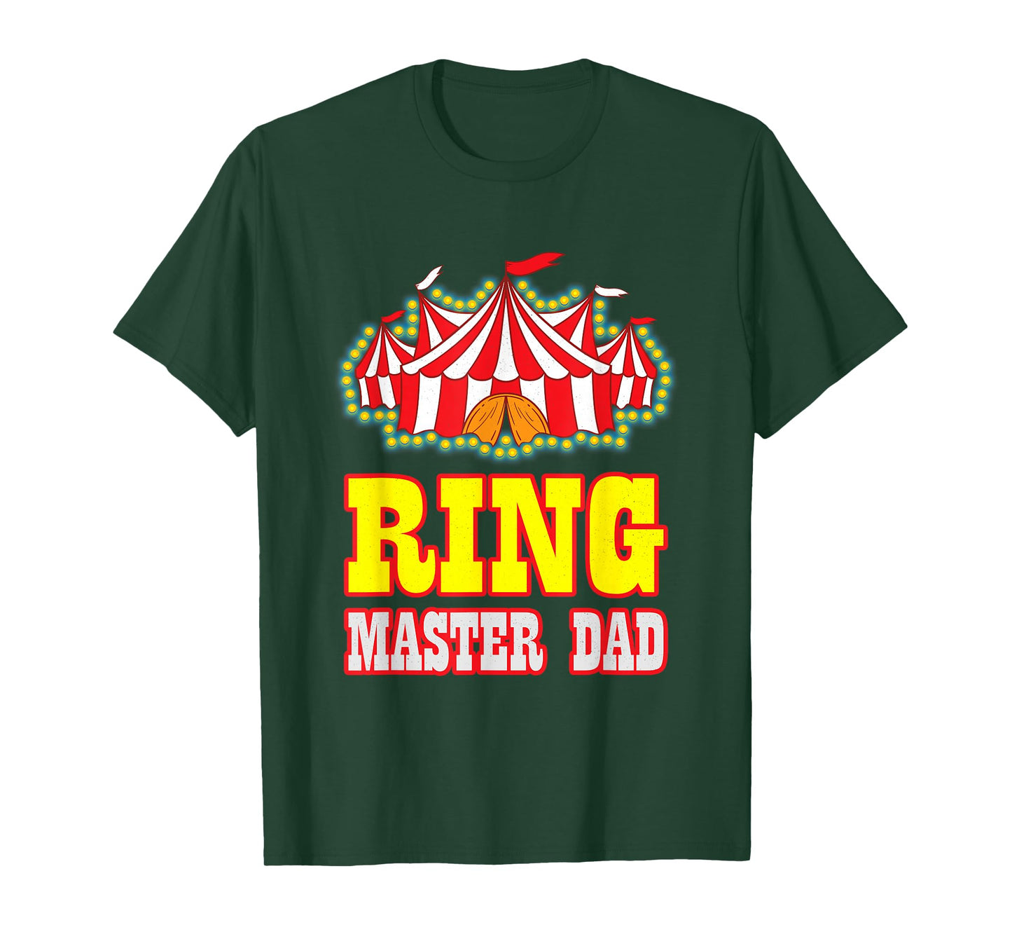 Ring Master Dad Carnival Birthday Circus Matching Family Men T-Shirt