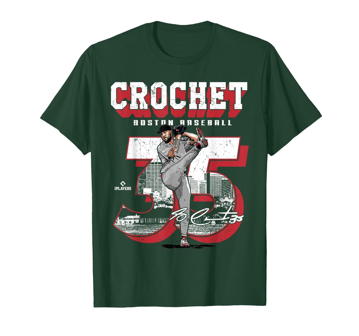Garrett Crochet | Boston Baseball Players | MLBGCR201M T-Shirt