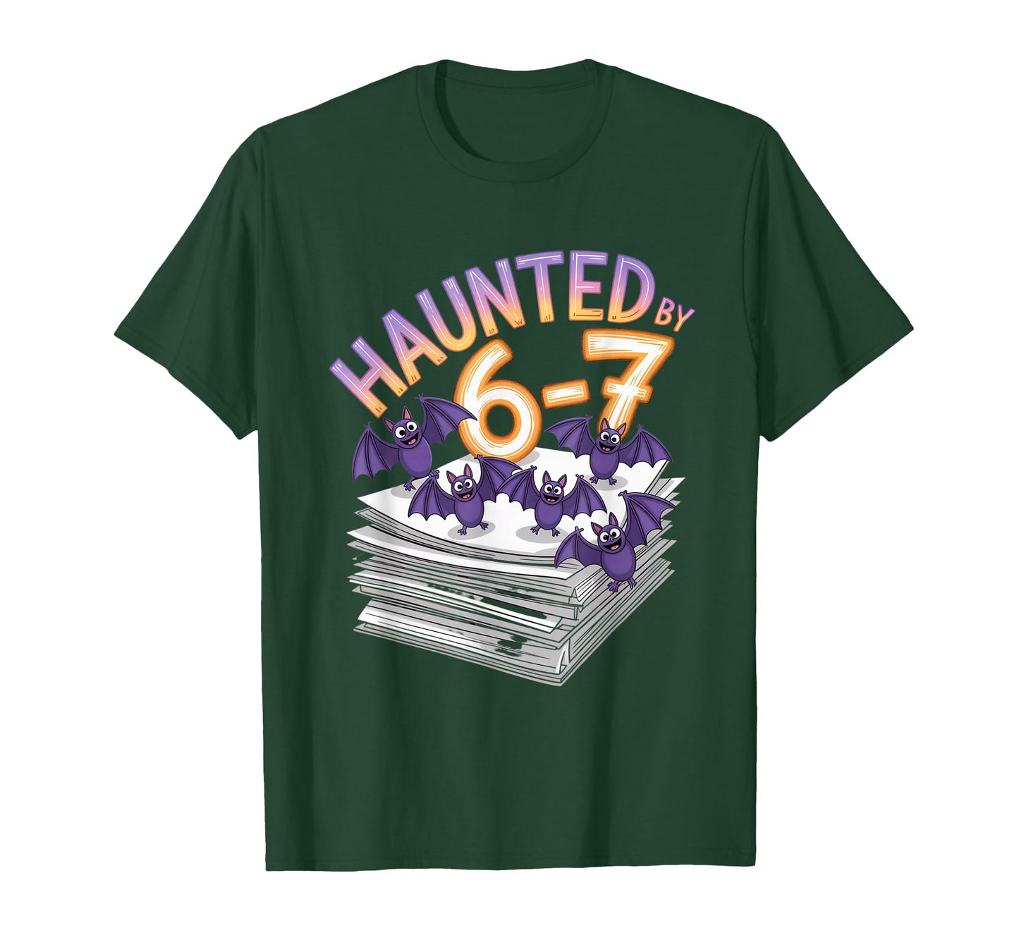 Haunted by 6-7 Funny Halloween 6-7 Costume T-Shirt