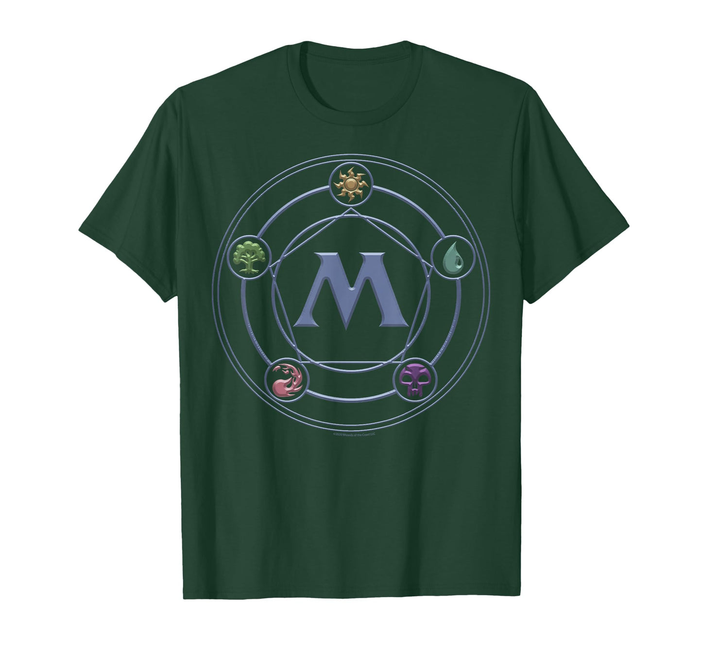Magic: The Gathering Mana Icons T-Shirt
