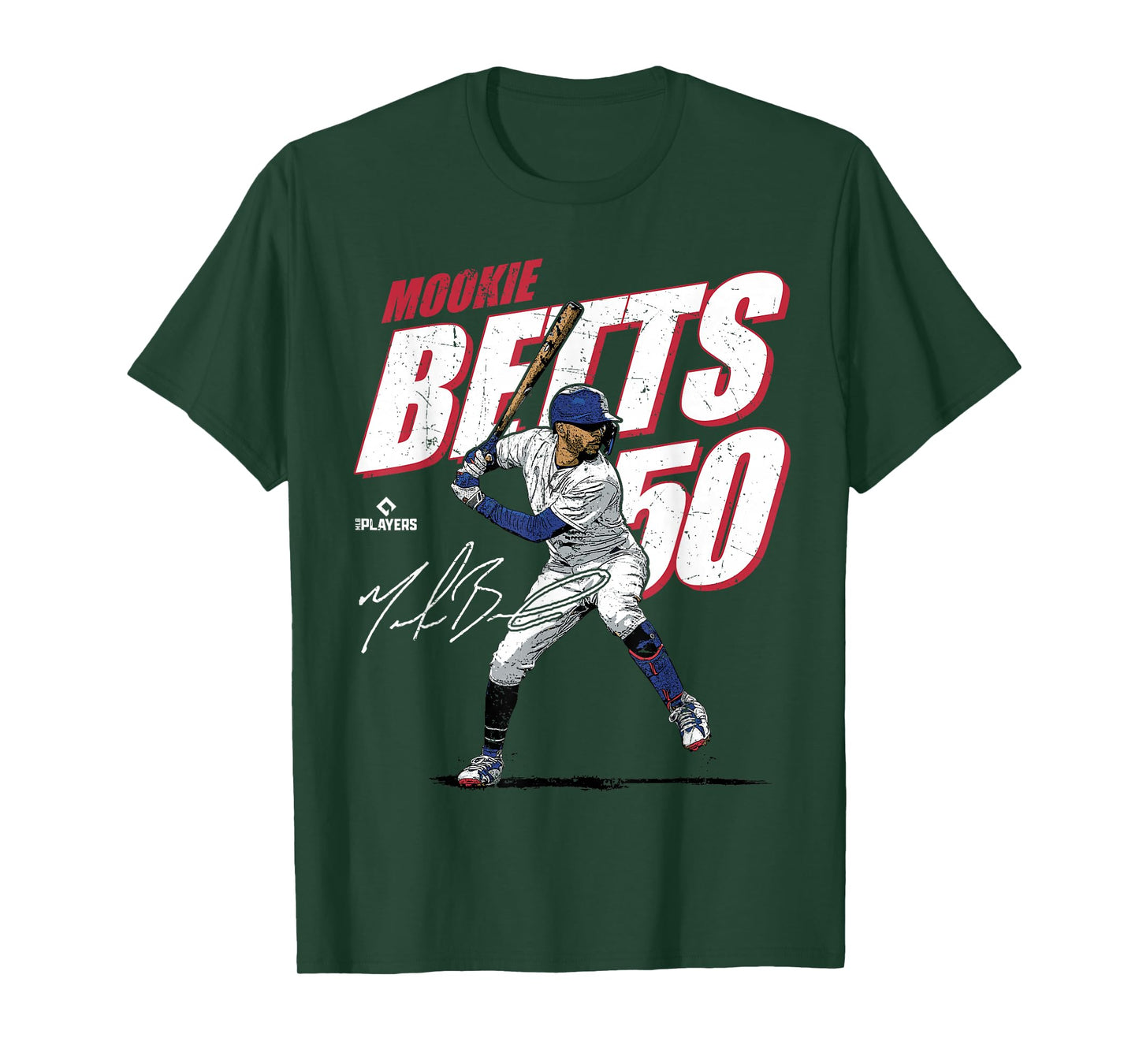 Mookie Betts | Los Angeles Baseball MLB Players | MLBMBE3001 T-Shirt