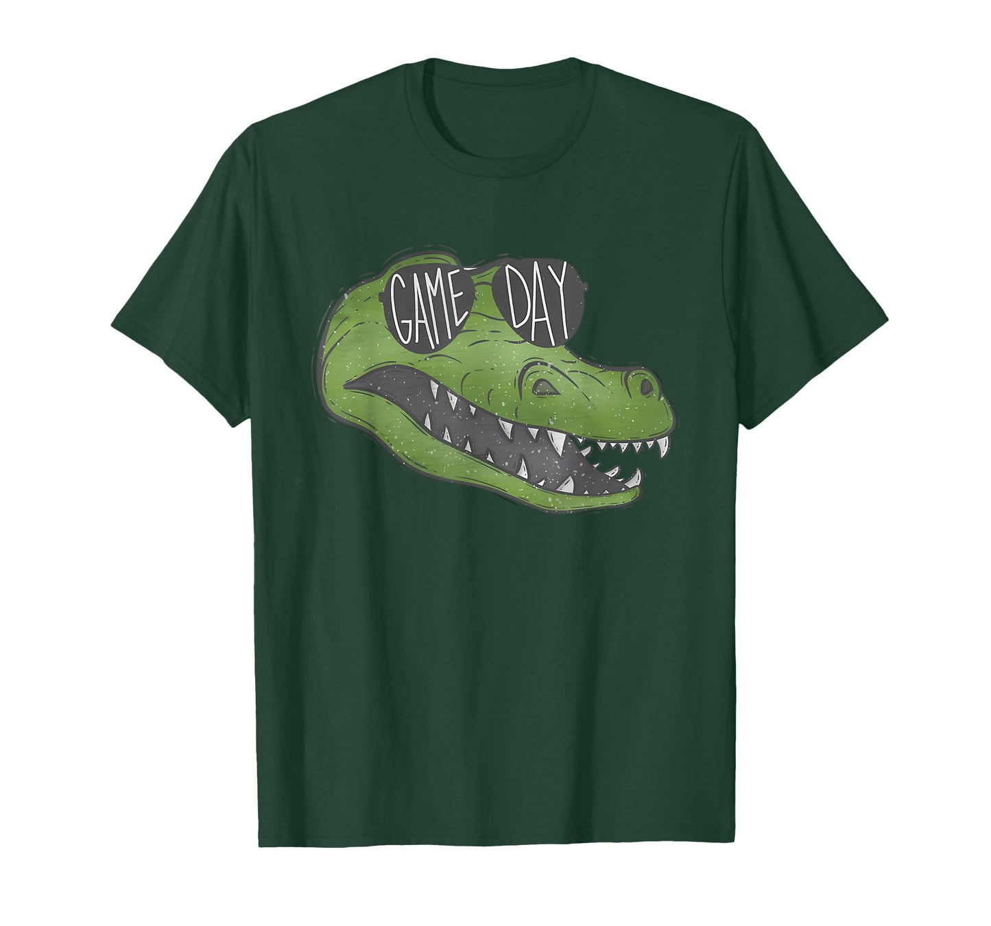 Gator with Game Day Glasses Game Day Mascot T-Shirt