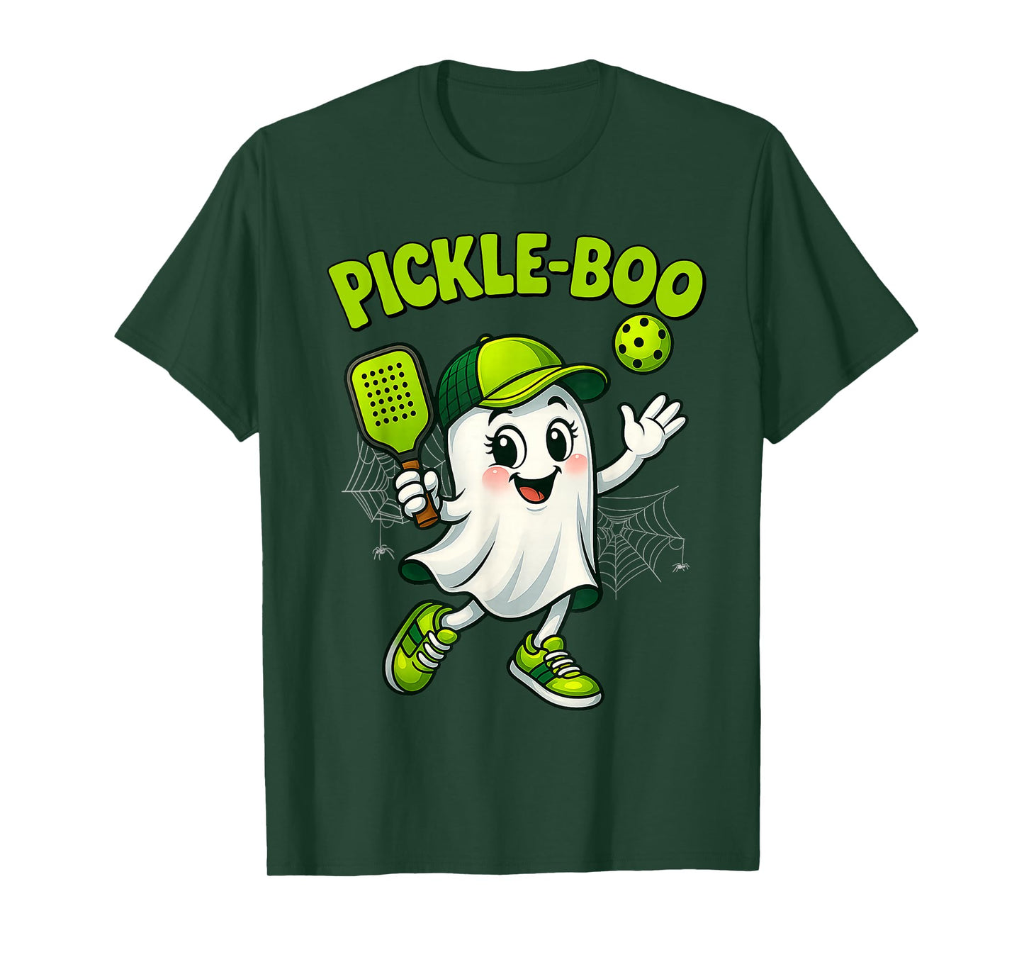 Pickleball Ghosts Halloween Costume Men Women T-Shirt