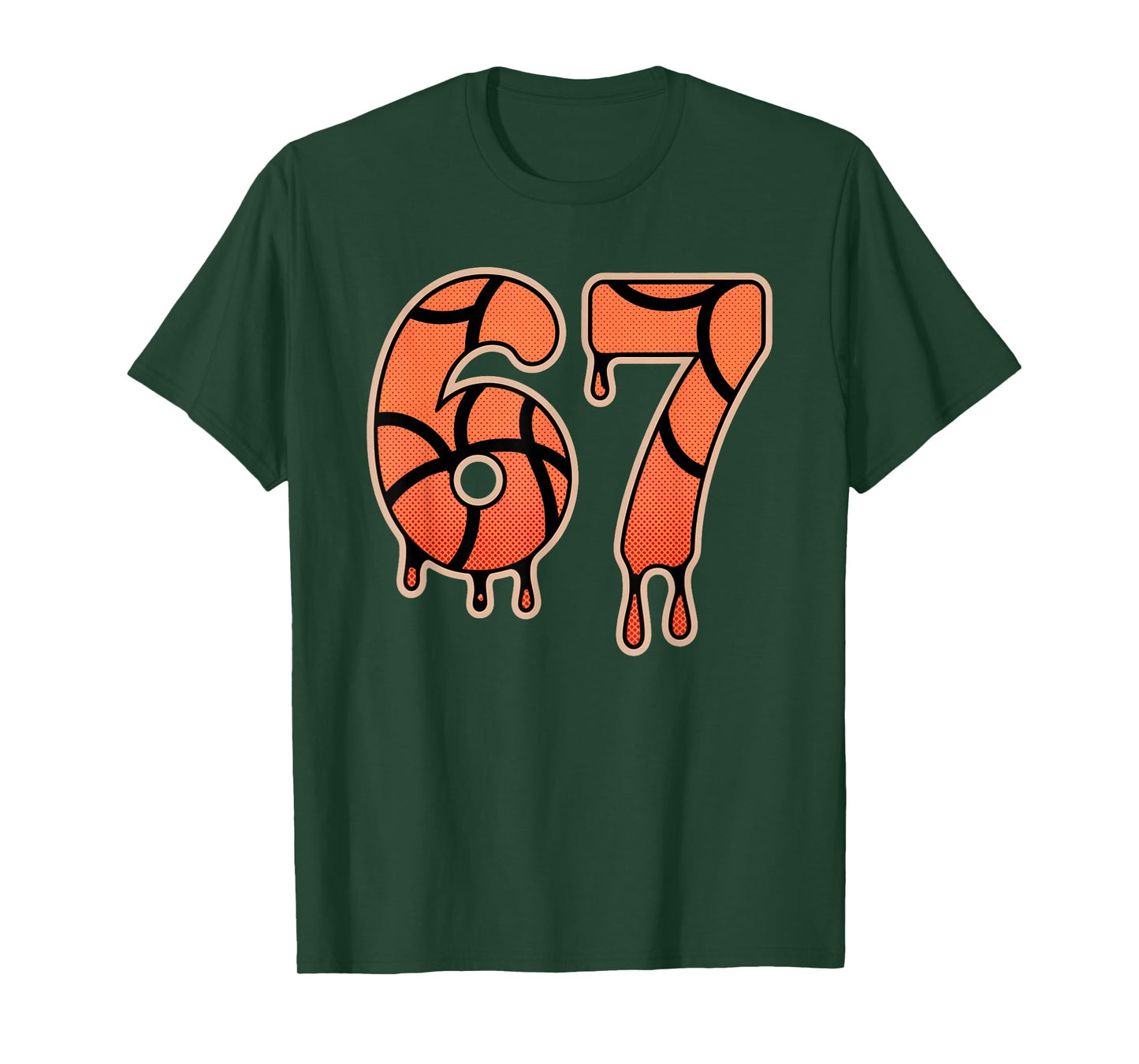 67 Number Gen Alpha Slang Basketball Drip Six Seven T-Shirt