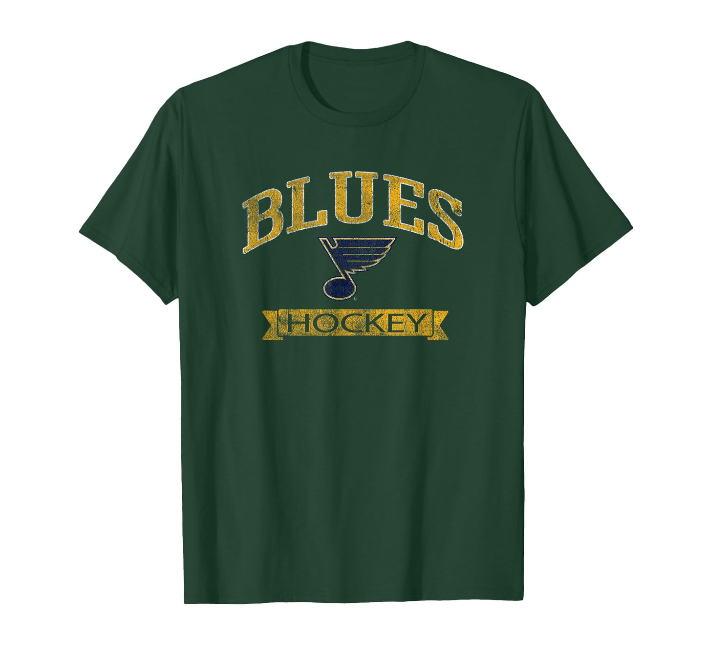 St. Louis Blues Vintage Hockey Royal Officially Licensed T-Shirt