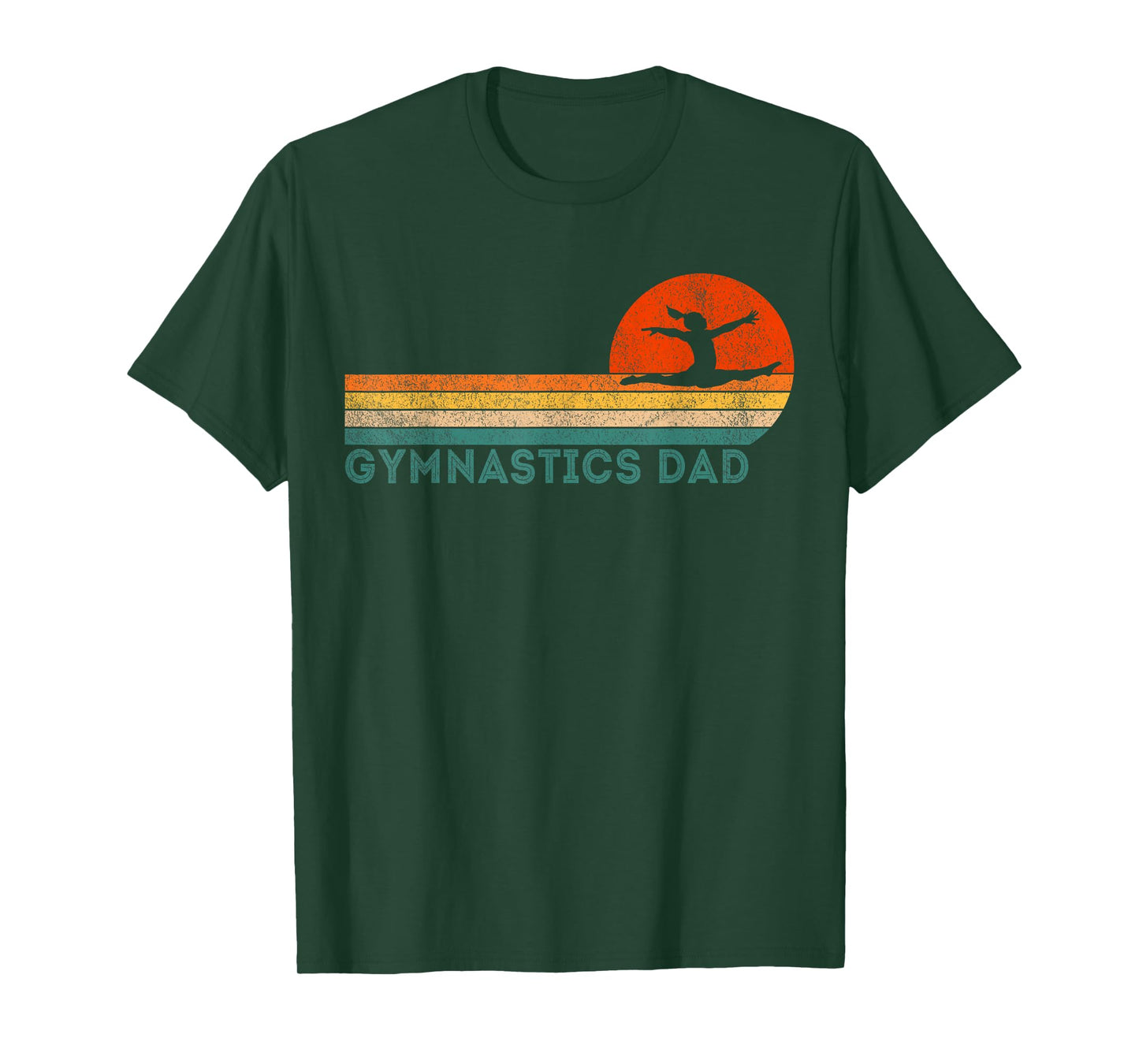 Funny Gymnastics Dad Gymnastics Daughter Gymnast Dad T-Shirt