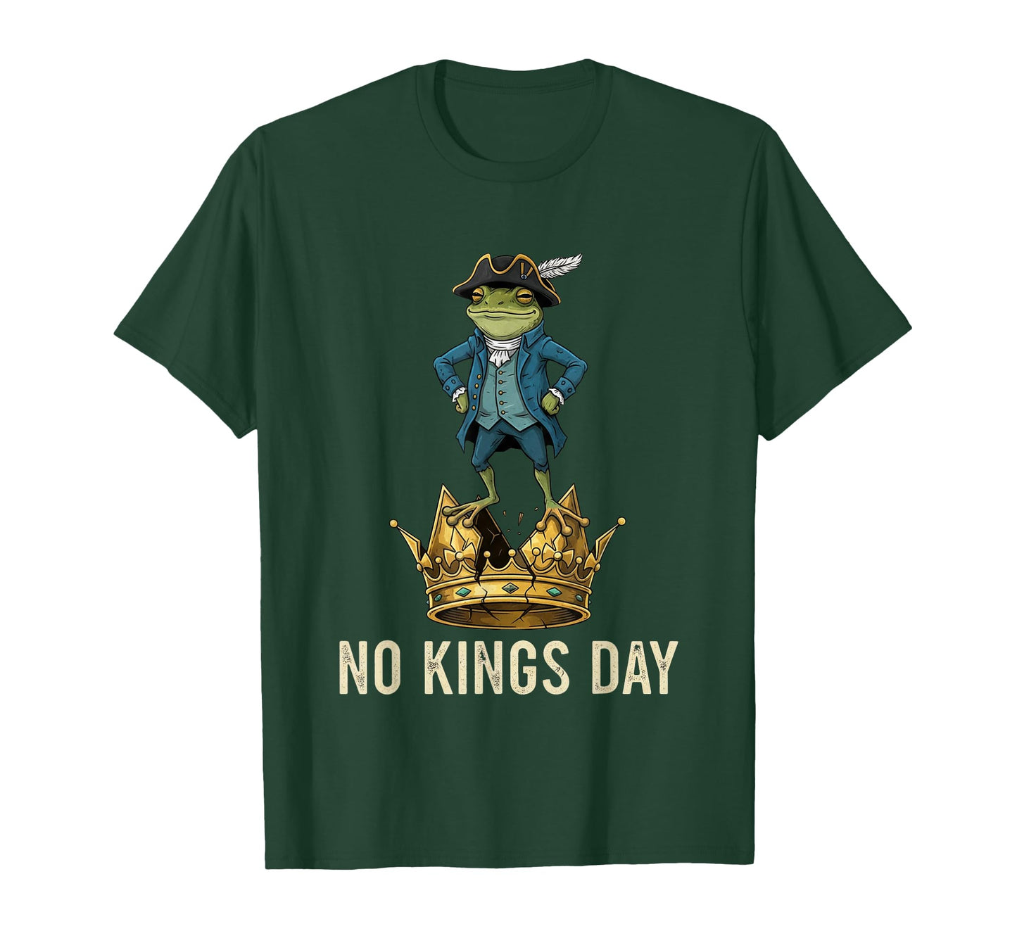 No Kings Day Portland Shirt Frog Protest T-Shirt