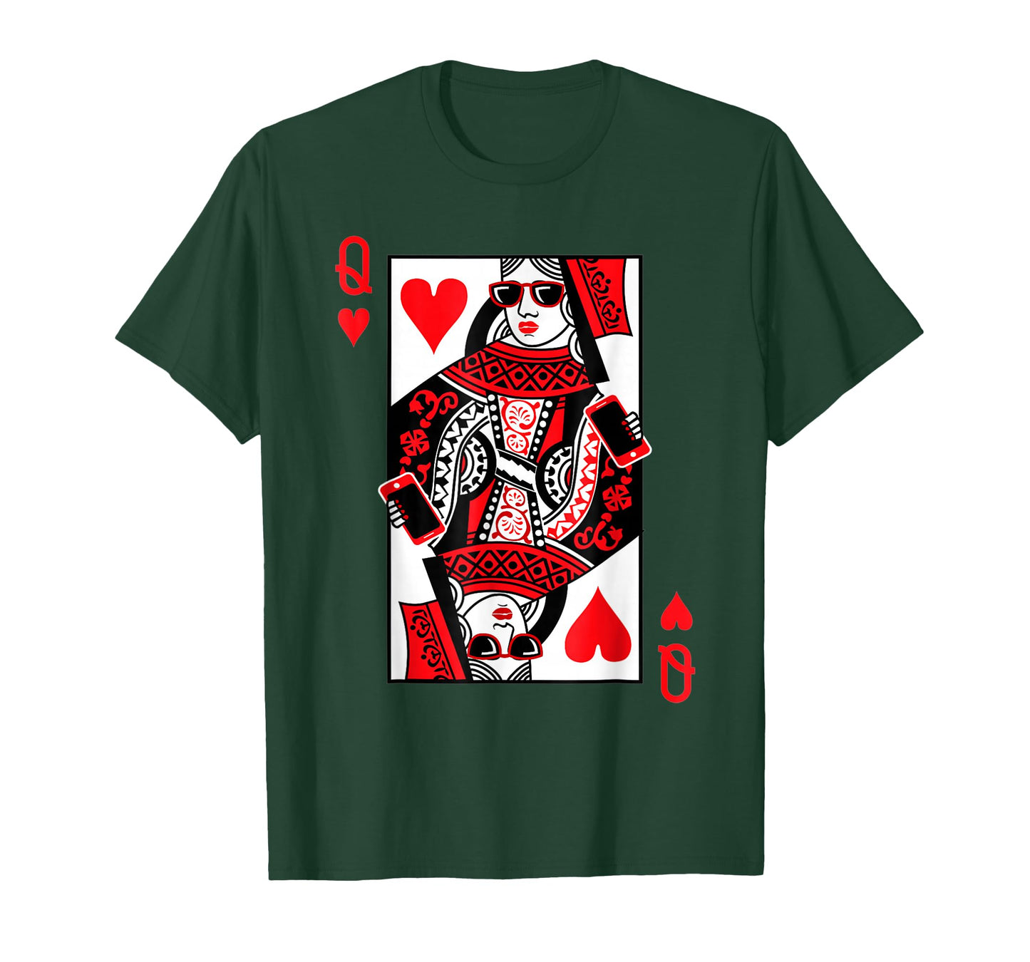 Queen of Hearts - Vintage Valentine's Day Costume T-Shirt