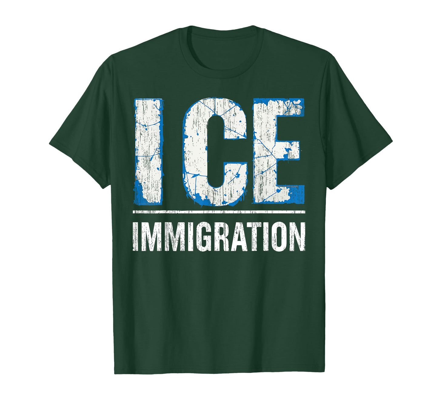 Funny Ice Immigration Retro T-Shirt