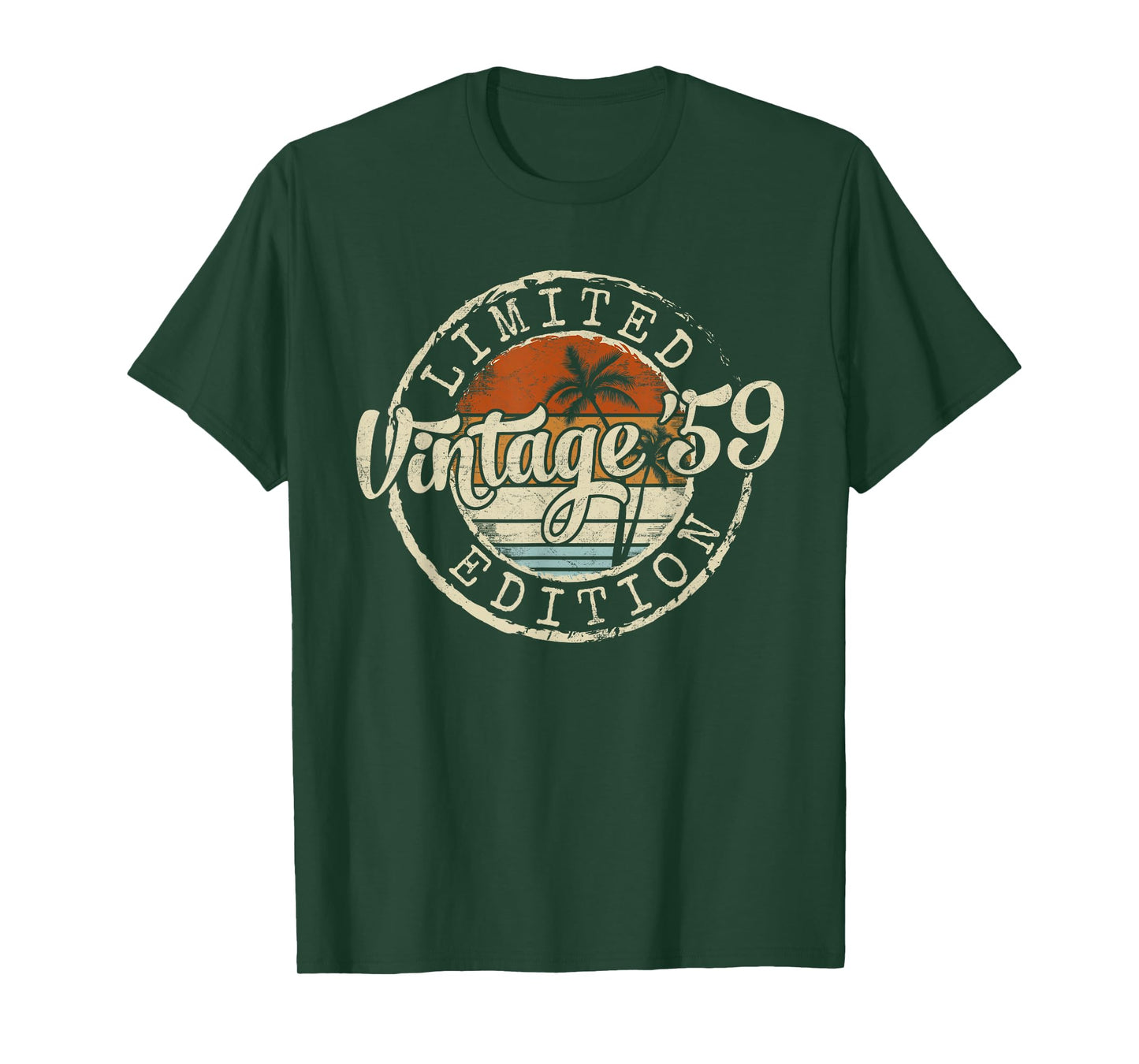 Vintage 1959 66th Birthday Gifts For Men Women 66 Year Old T-Shirt
