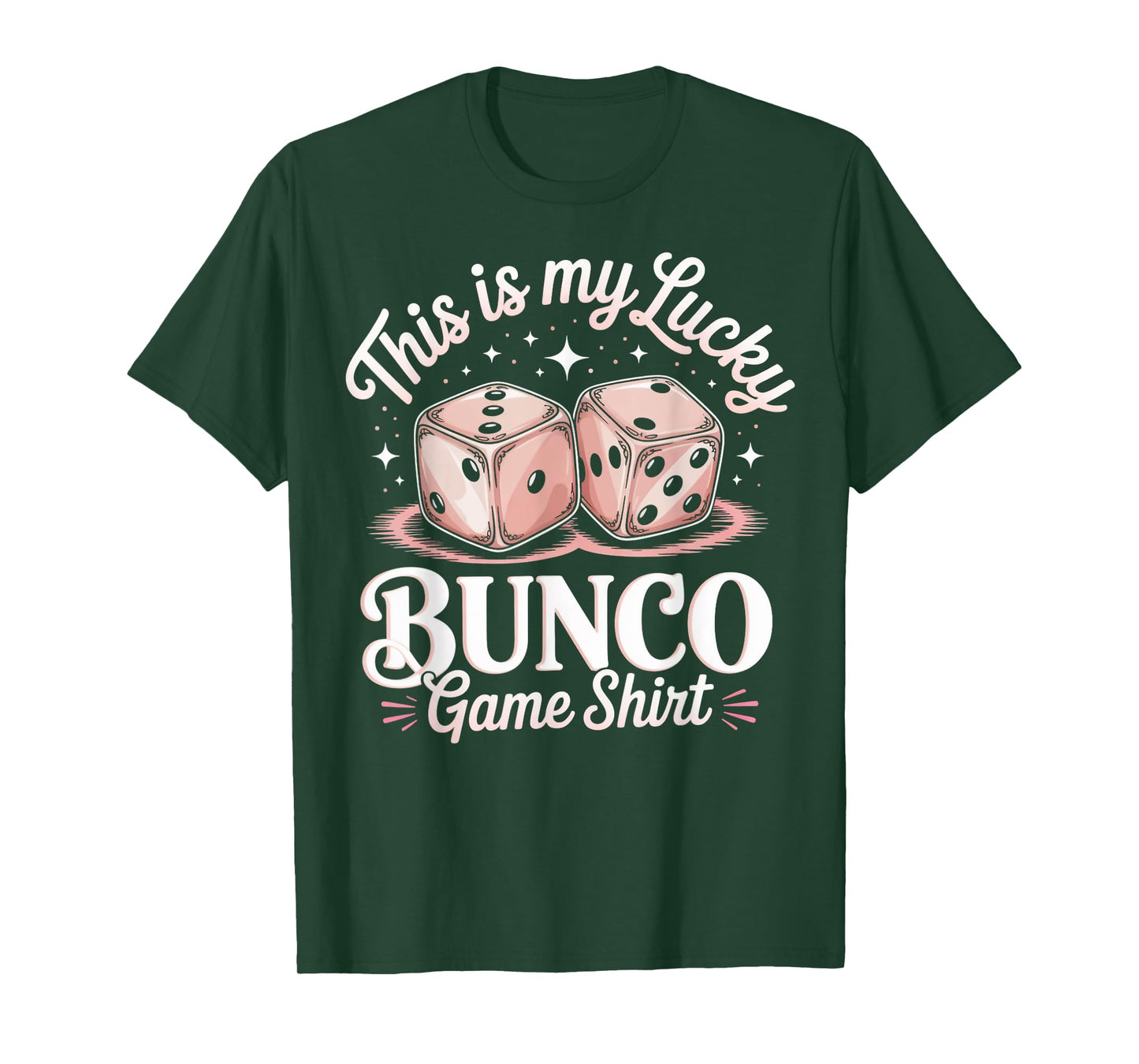 Bunco Night Bunco Lover Dice Game My Lucky Bunco Game T-Shirt