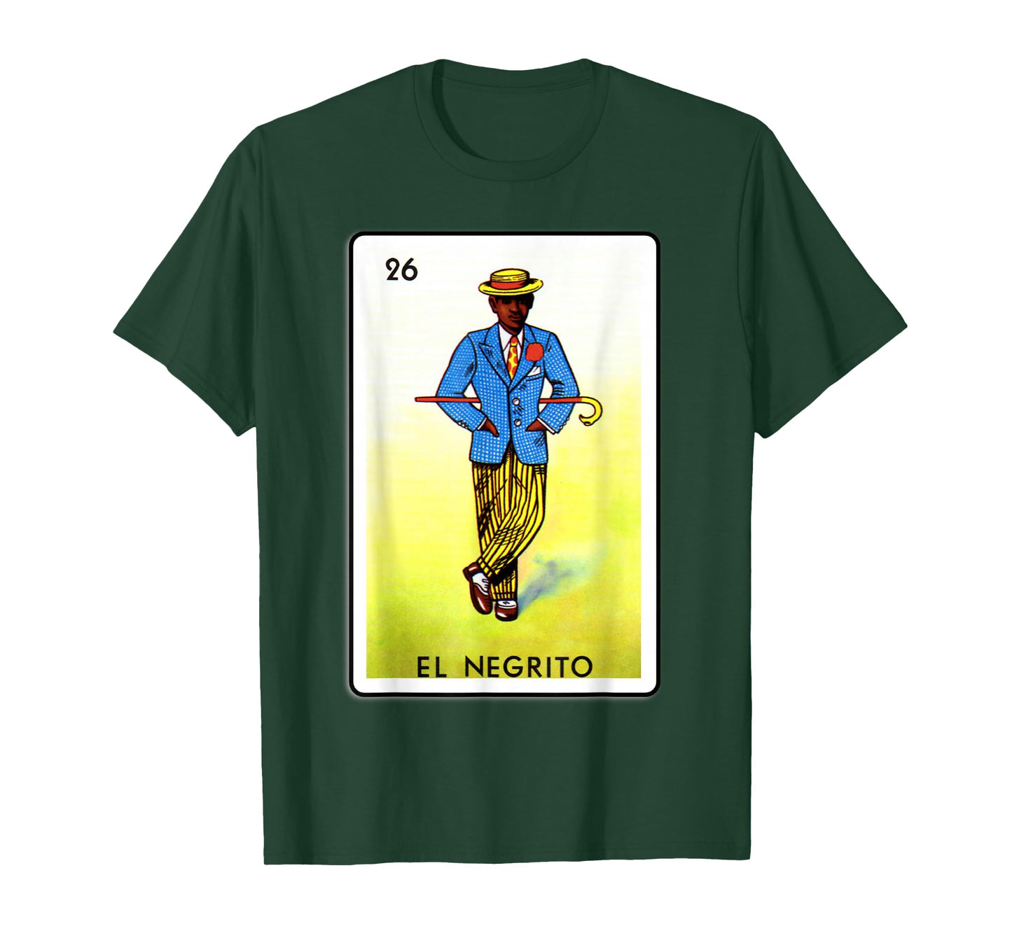 Traditional Mexican card game N.26 El negrito T-Shirt
