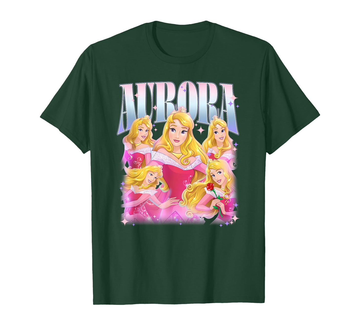 Disney Sleeping Beauty Princess Aurora Multi Pose T-Shirt