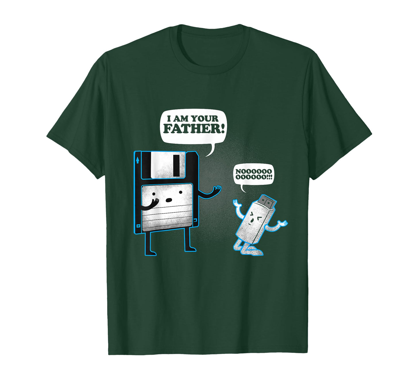 "I am your father" Floppy Disk & USB funny shirt T-Shirt
