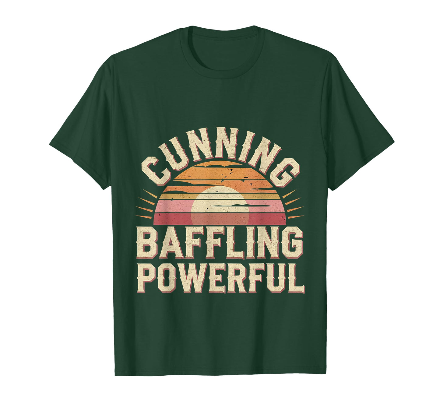 Cunning Baffling Powerful Alcoholism Journey Recovery |----- T-Shirt