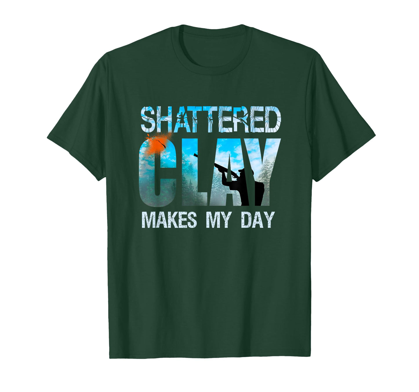 Skeet Trap Clay Shotgun Shooting Sporting Gifts T-Shirt
