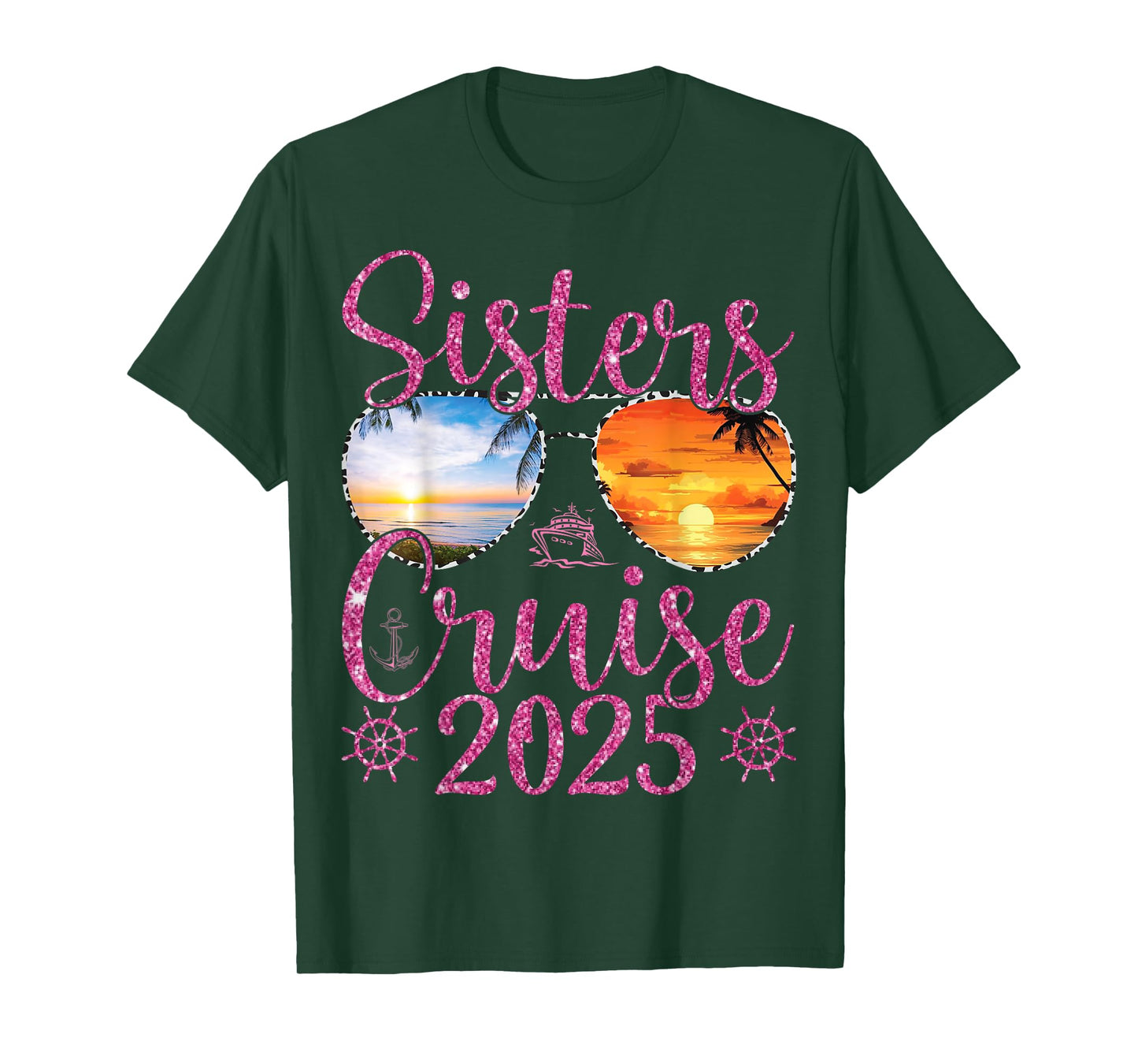 Sisters Cruise Trip 2025 Cruise Ship Matching Vacation Lover T-Shirt