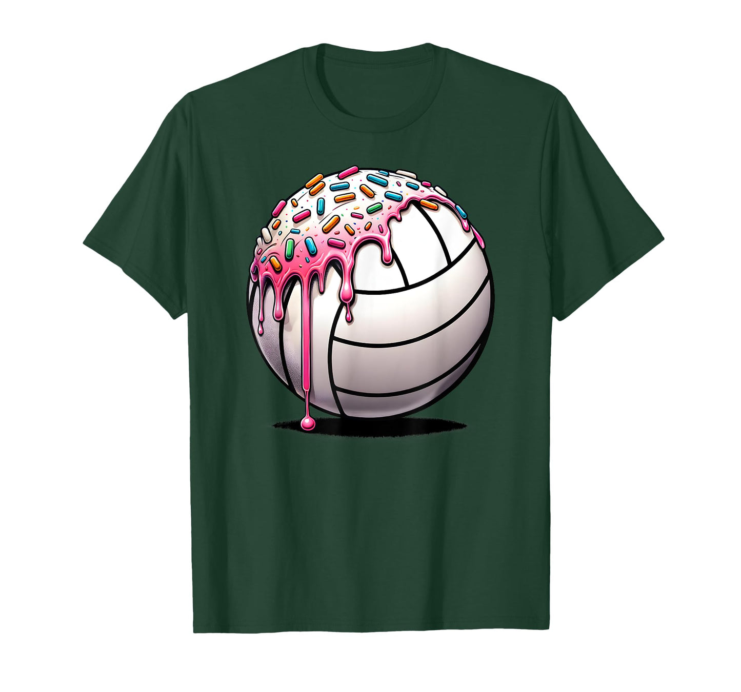 Cool Sport Volleyball Drip With Sprinkles Drip Boys Girls T-Shirt