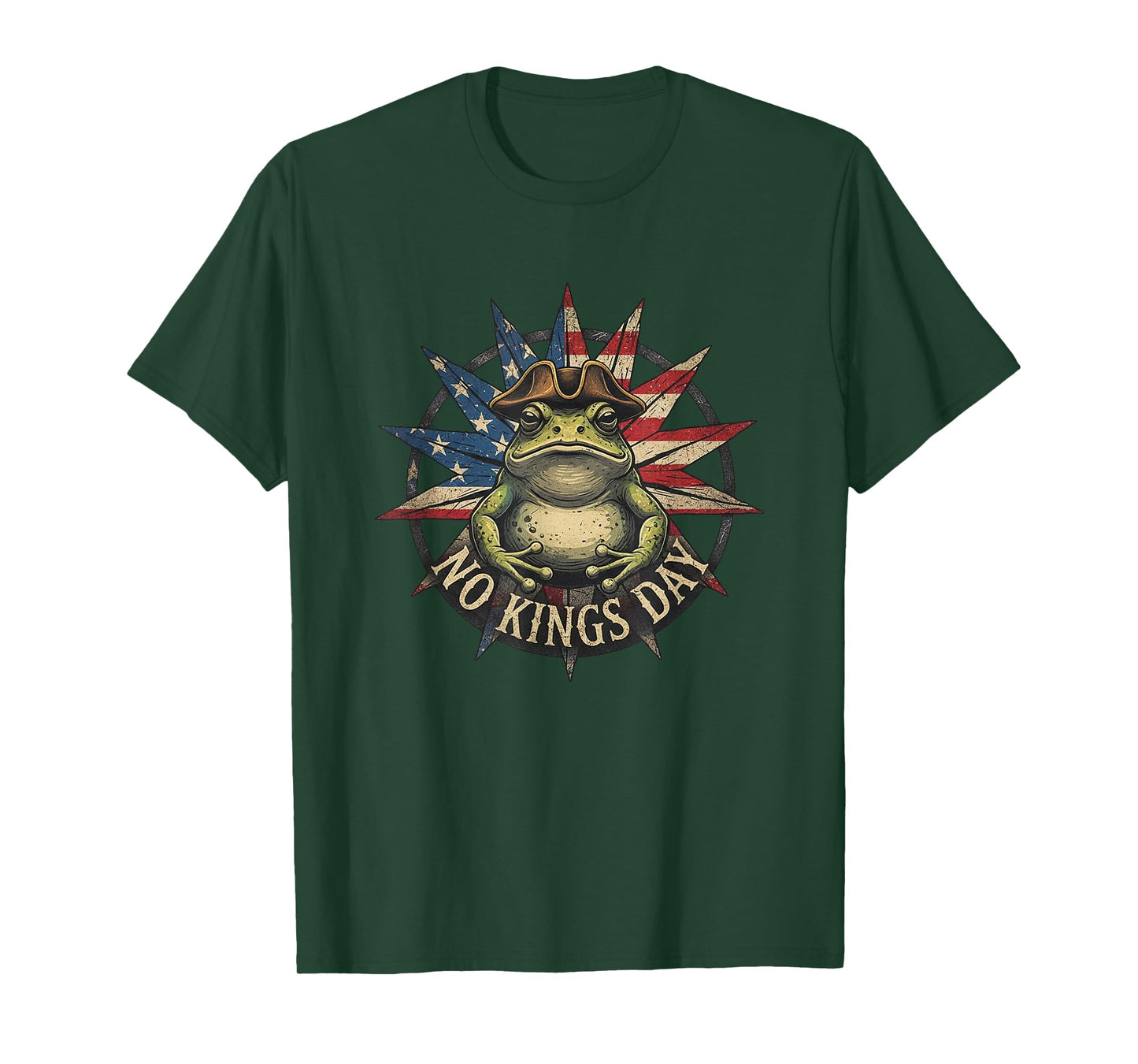 No Kings Day Portland Shirt Frog Protest T-Shirt