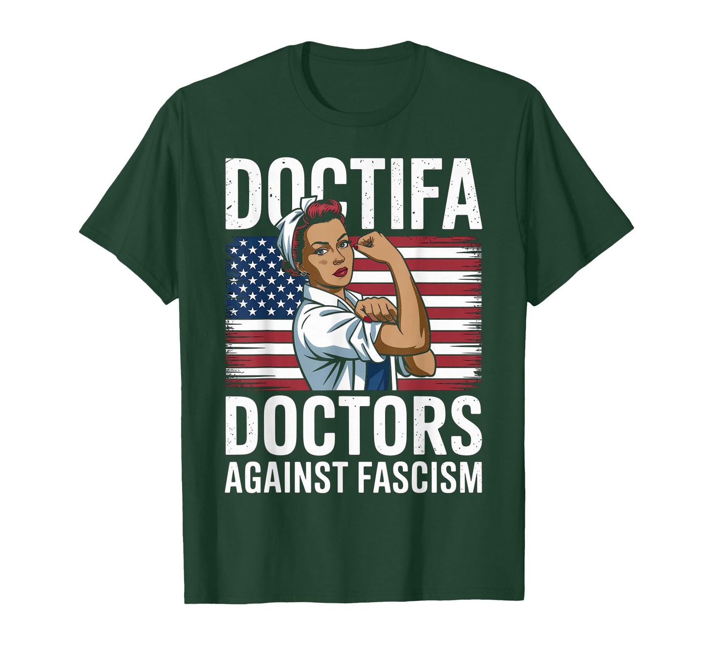 Doctifa Black Women Doctors Against Fascism Resist No Kings T-Shirt