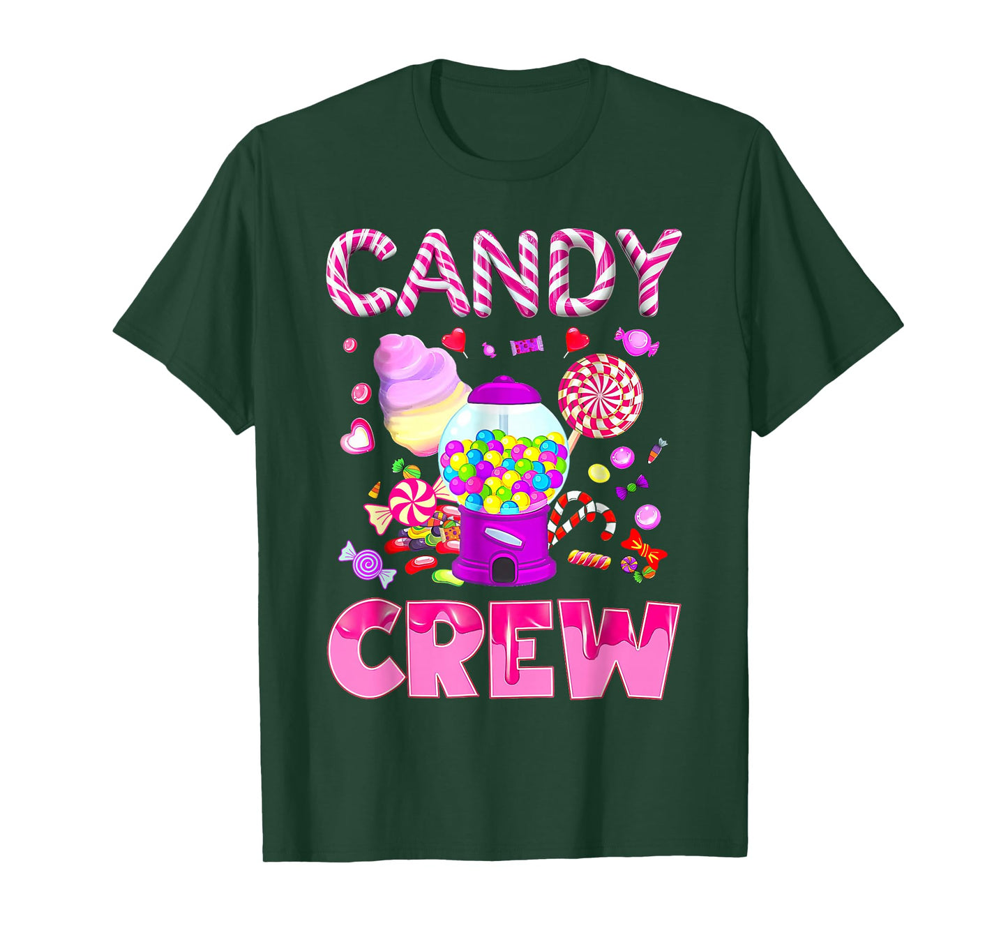 Funny Candy Crew Candy Costume Women Candy Women Girls Kids T-Shirt