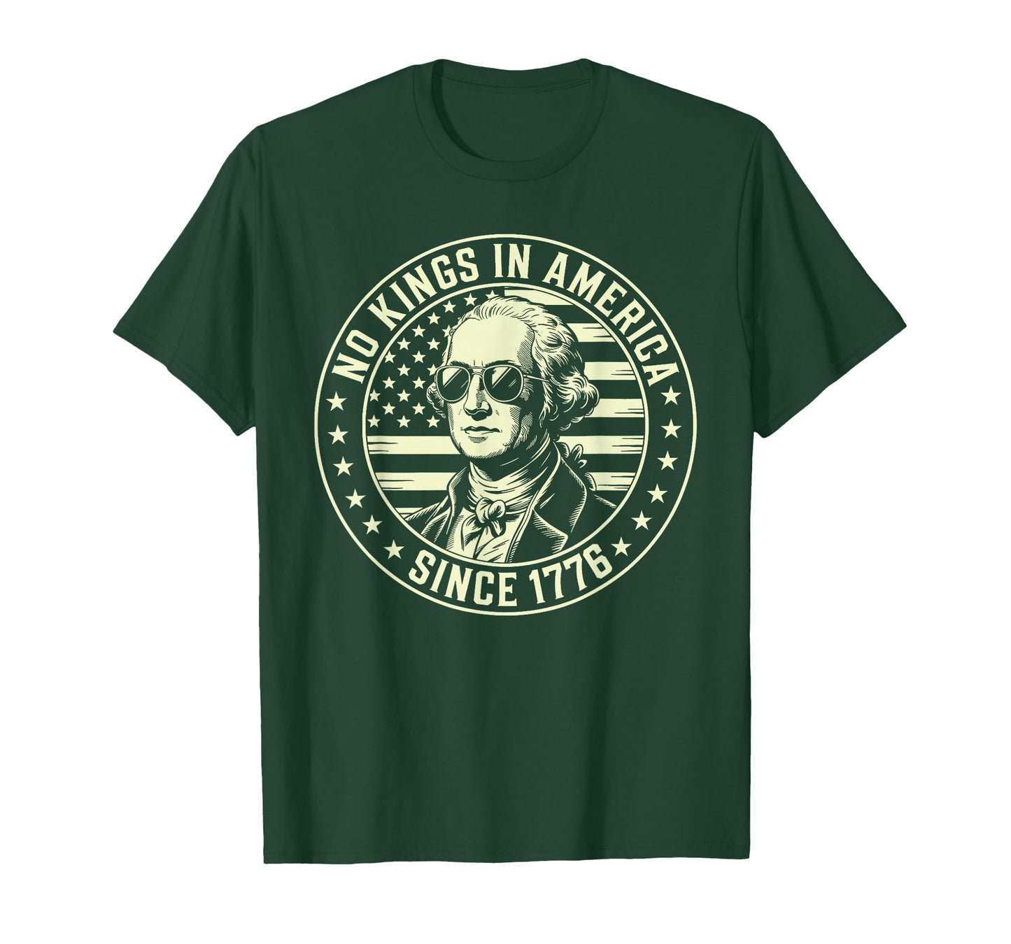 No Kings in America Since 1776 T-Shirt